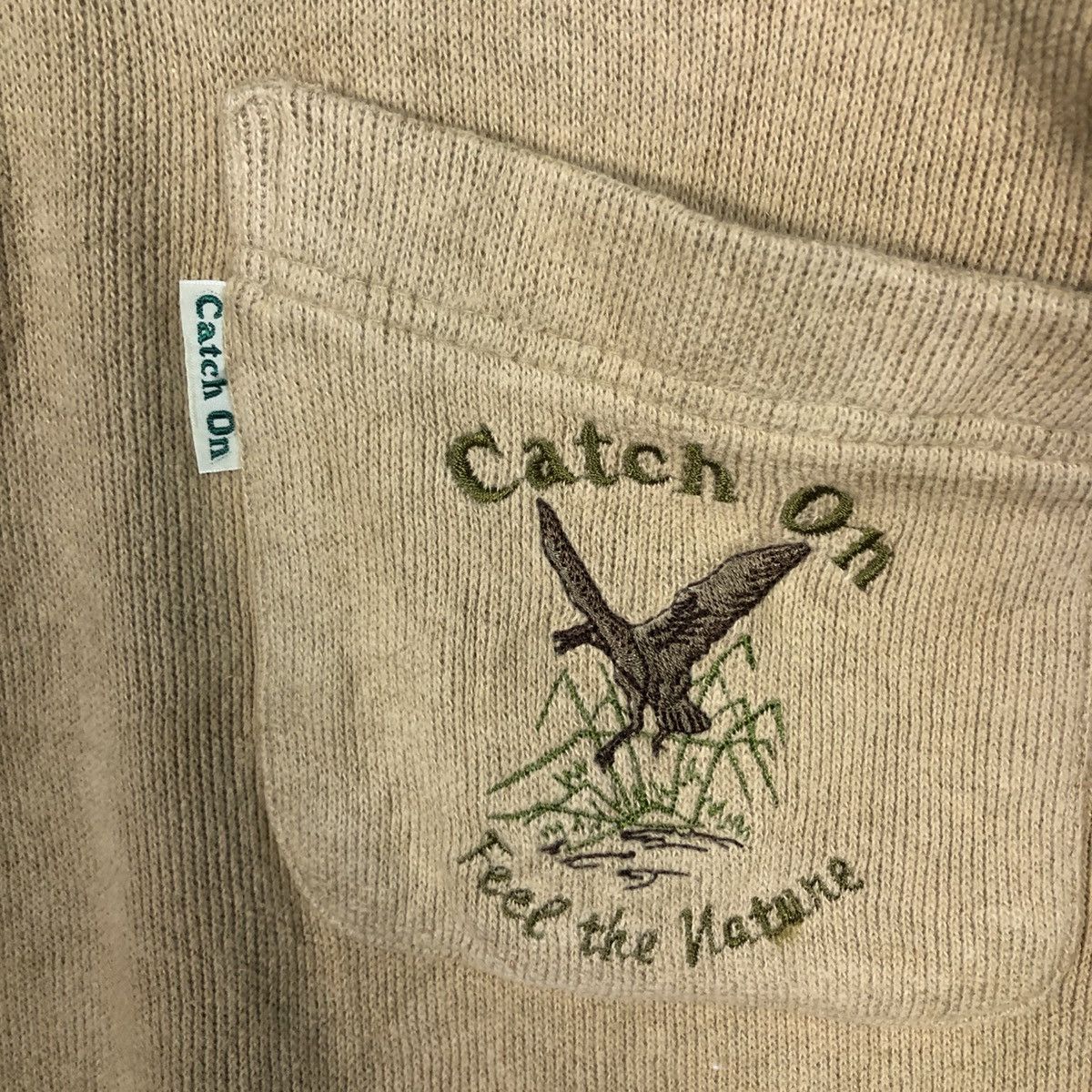 Japanese Brand 📌Vintage Sweatshirt Collar Catch On Single Pocket Size US L / EU 52-54 / 3 - 15 Thumbnail