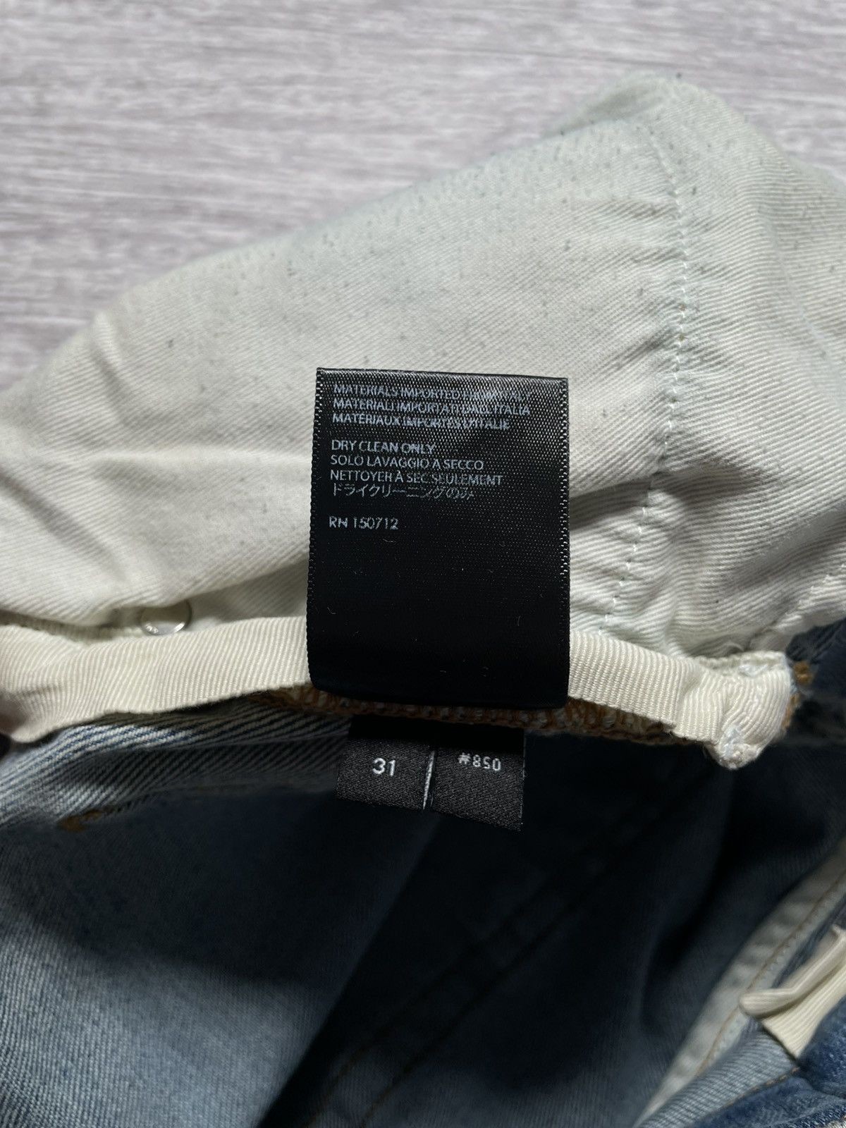 Amiri Amiri Quilted Artpatch Patchwork Jeans Size US 31 - 11 Thumbnail