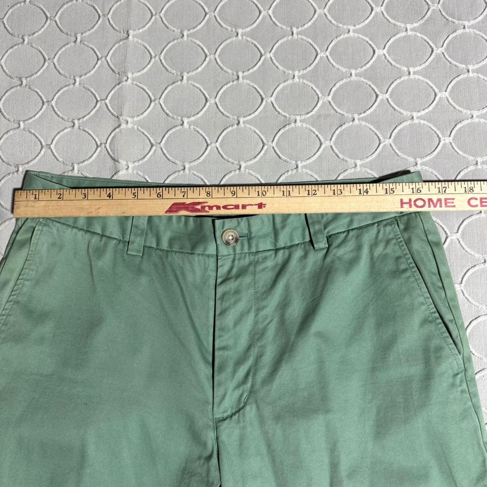 Vineyard Vines Vineyard Vines Pants Mens 35x31 Green Chinos Straight Leg Classic Preppy Cotton Size US 29 - 3 Thumbnail