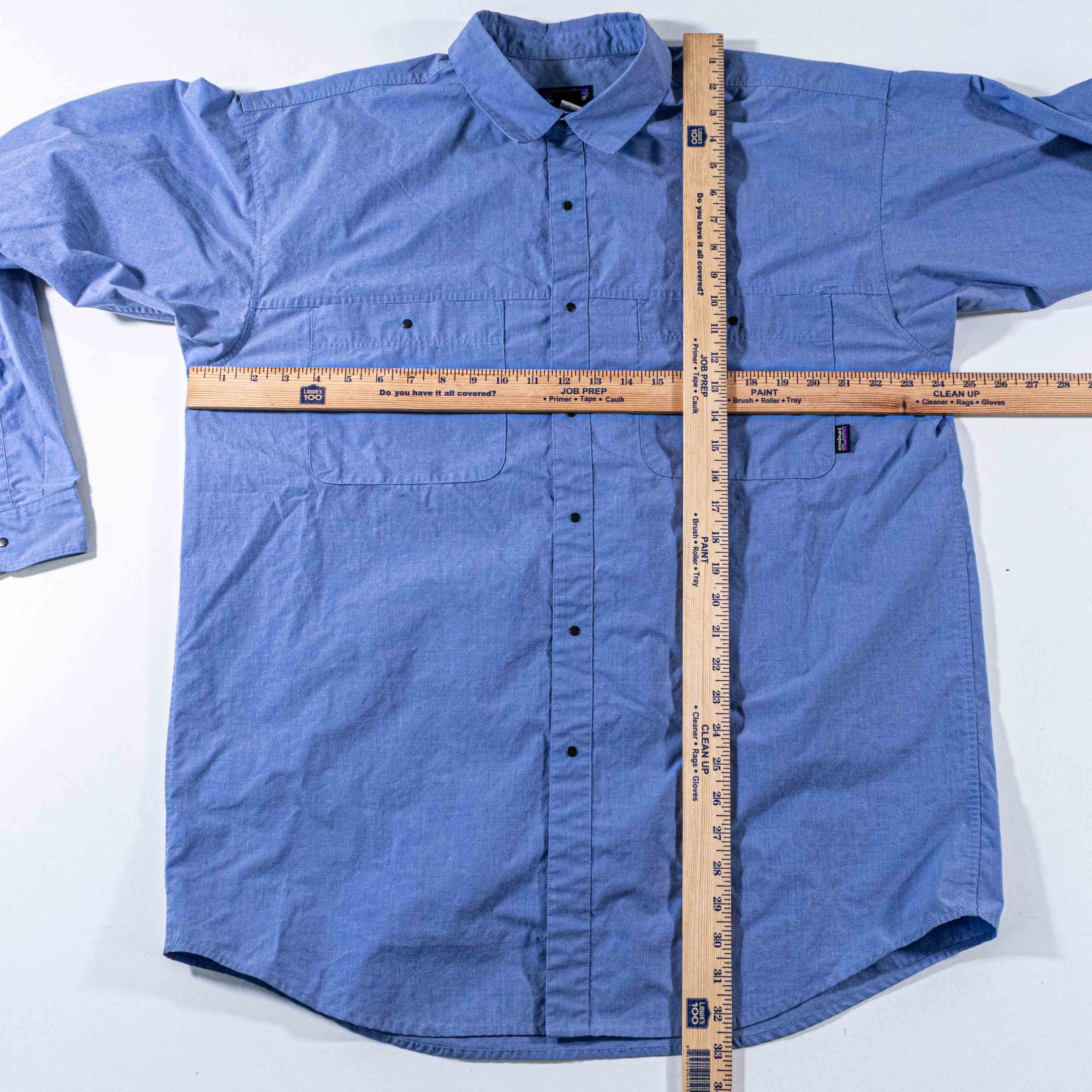 Patagonia Patagonia BuzzStop Shirt Vtg 90s Insect Snap Front L RARE Size US L / EU 52-54 / 3 - 3 Thumbnail