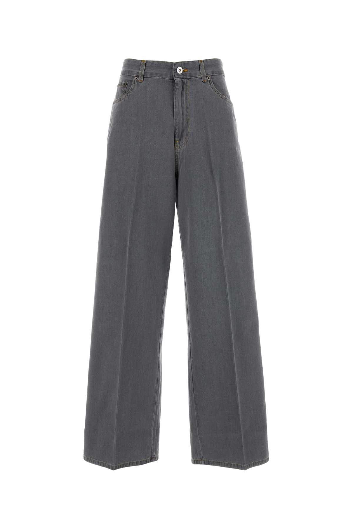 Miu Miu Grey Denim Jeans Size 30" / US 8 / IT 44 - 1 Thumbnail