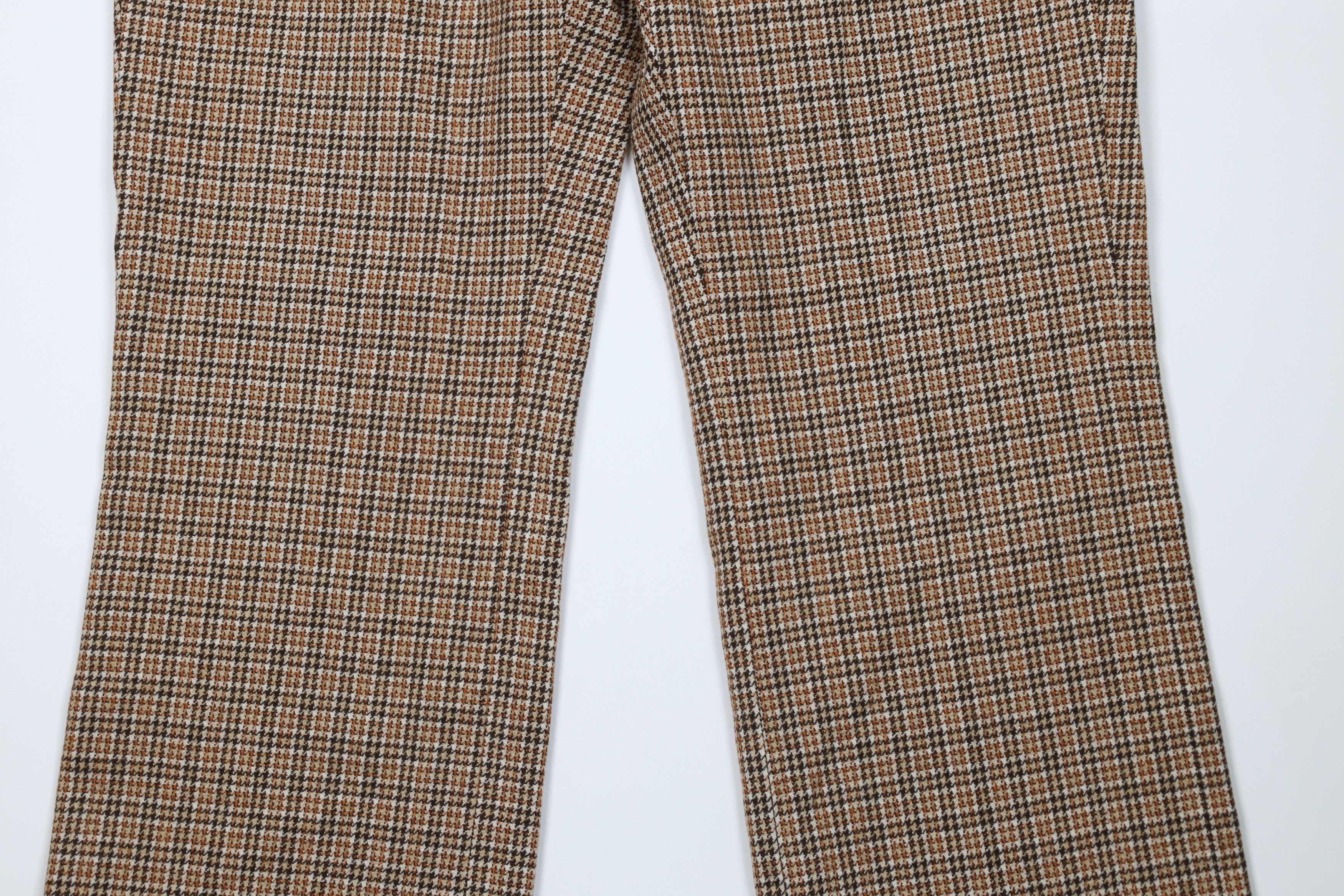 Vintage Vintage 70s Streetwear Houndstooth Bell Bottoms Pants USA Size US 38 / EU 54 - 3 Thumbnail