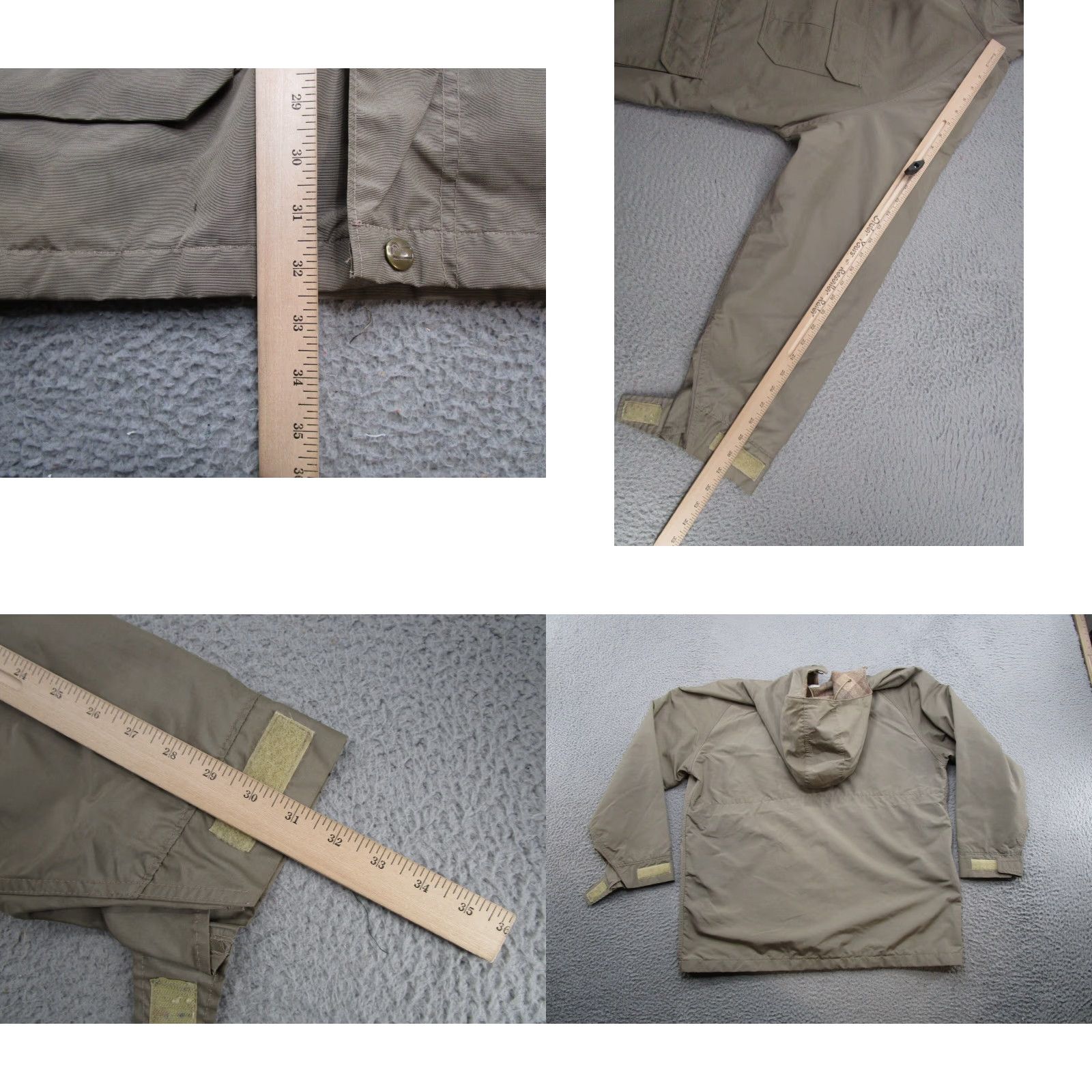 Vintage VINTAGE Woolrich Jacket Plaid Flannel Lined Hooded Wool Size XL Beige Men 90s Size US XL / EU 56 / 4 - 8 Thumbnail