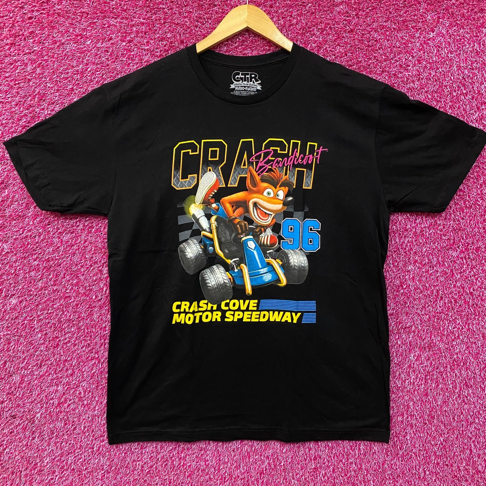 Other Crash Bandicoot Motor Speedway Retro Video Game T-Shirt XL Size US XL / EU 56 / 4 - 1 Thumbnail