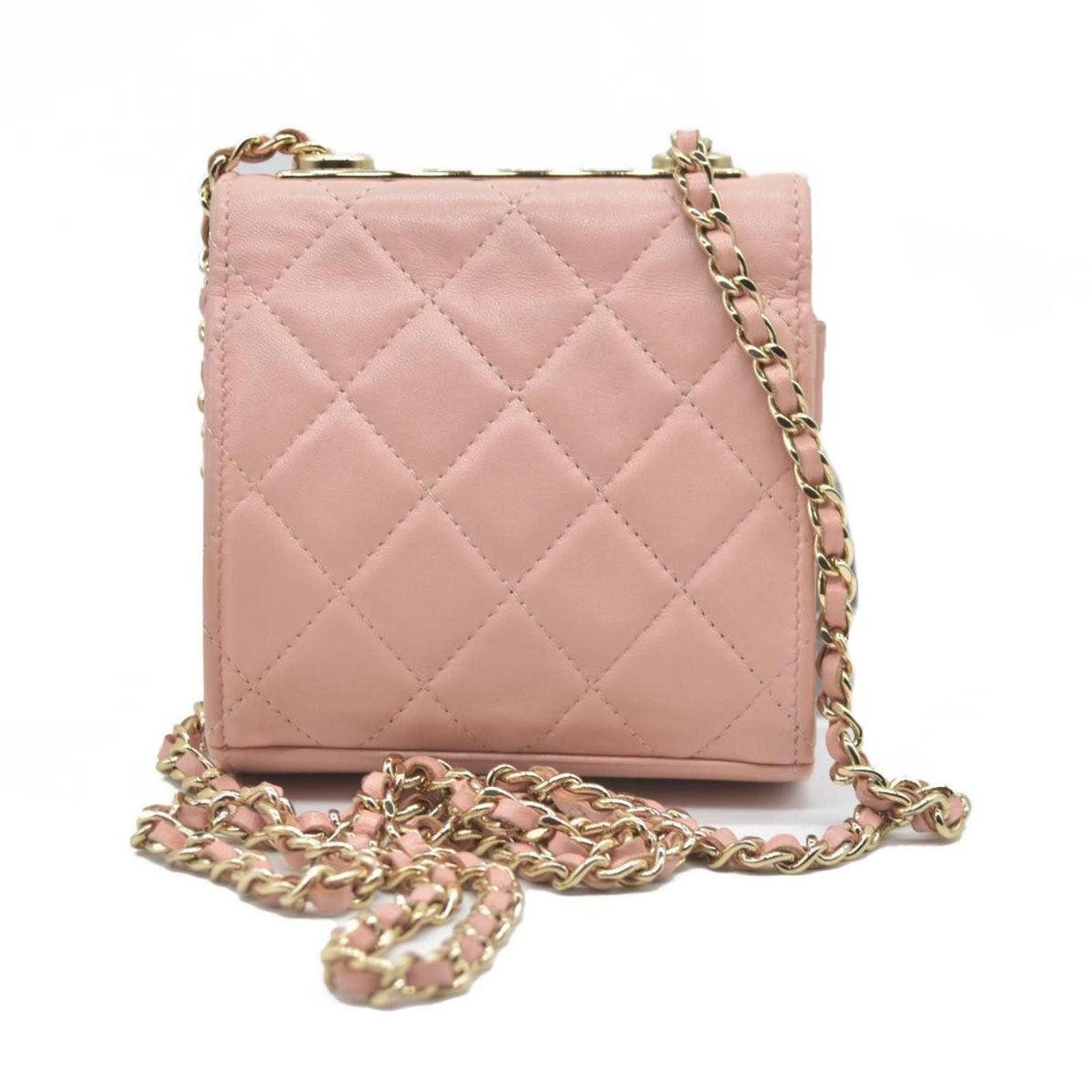 Chanel Chanel Lambskin Quilted Mini Trendy CC Clutch With Chain Size ONE SIZE - 9 Thumbnail