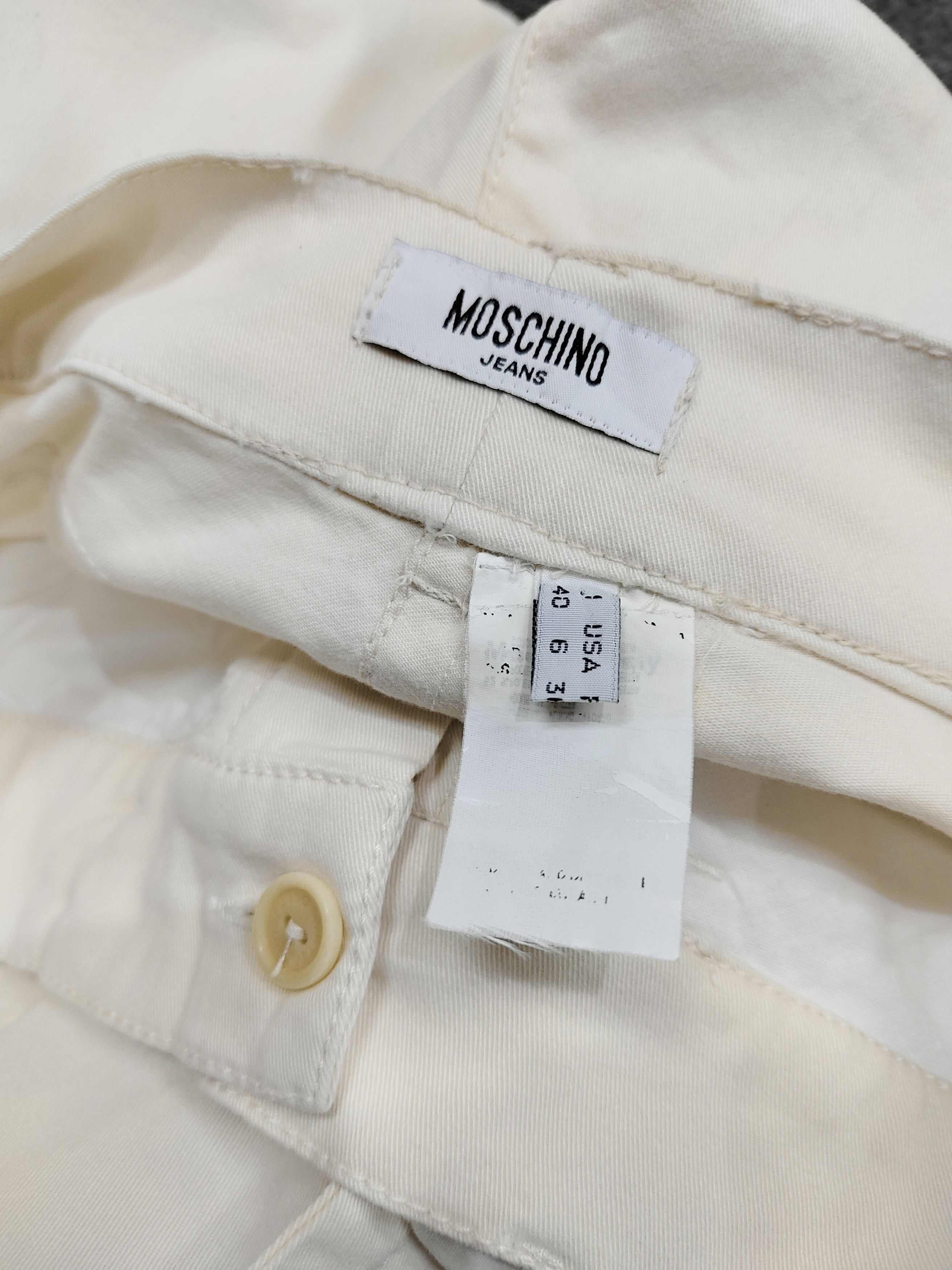 Moschino 2000s Moschino- Minimalist Military Multi Pocket Cargo Pants Size 28" / US 6 / IT 42 - 7 Thumbnail