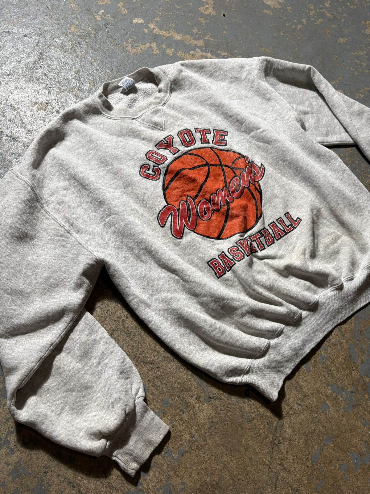 Russell Athletic × Vintage Coyote basketball vintage Russel athletic sweatshirt Size US M / EU 48-50 / 2 - 2 Thumbnail