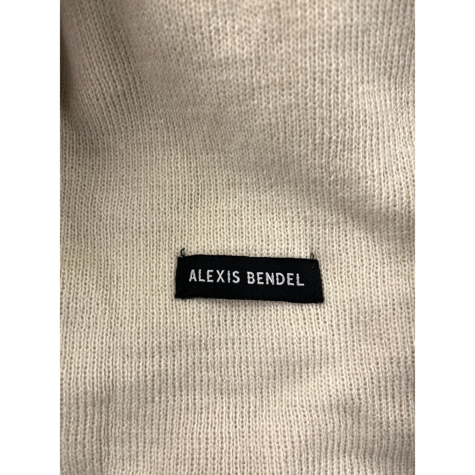 ALEXIS Alexis Bendel Beanie Toque Womens One Size Ivory Knit 100% Acrylic Ski Pom - Adult Beanie, Ivory, Knit, Autumn Winter, Hats, Womens Size ONE SIZE - 6 Thumbnail