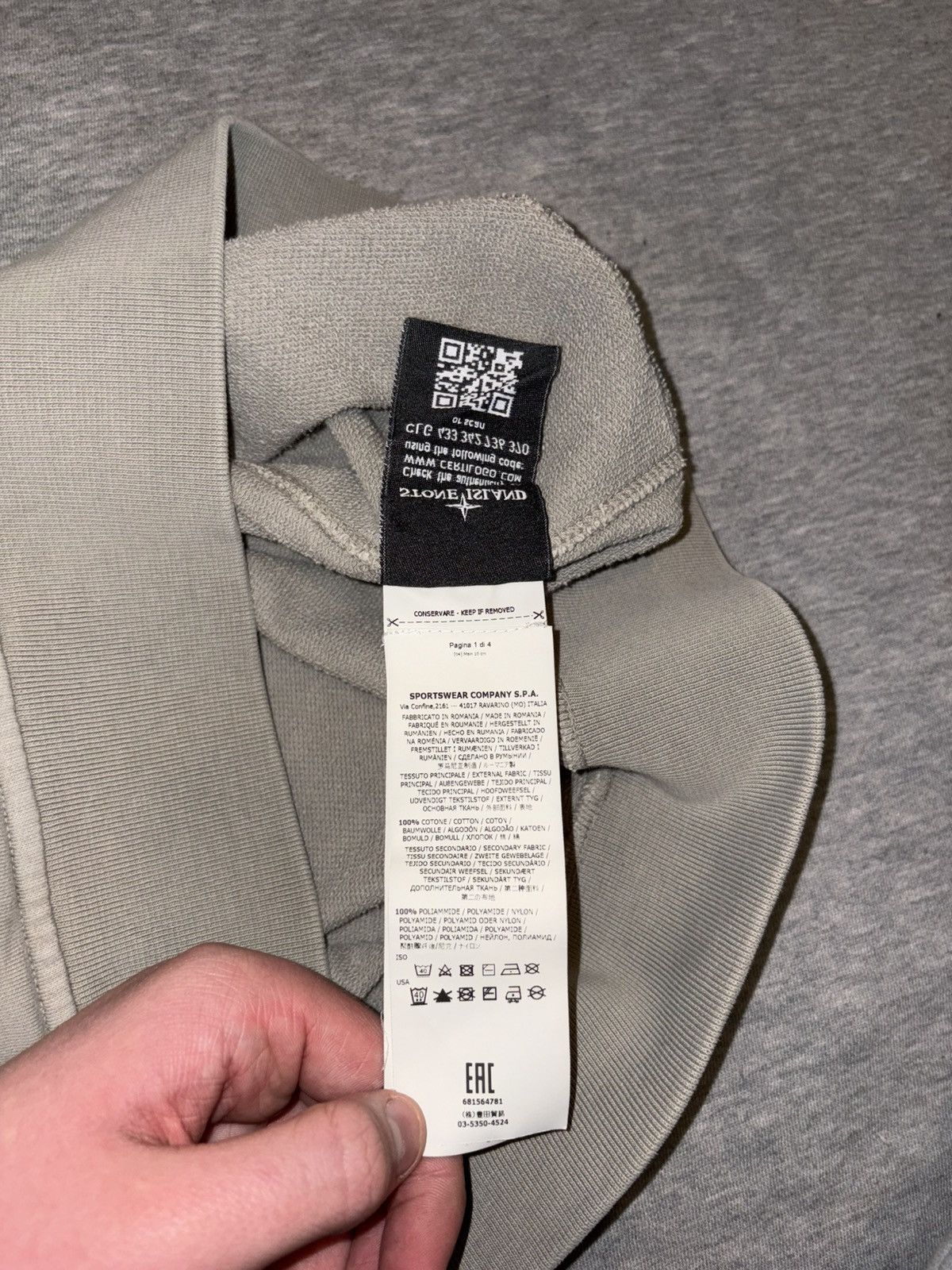 Stone Island Stone island hoodie S/S 18 Size US M / EU 48-50 / 2 - 9 Thumbnail