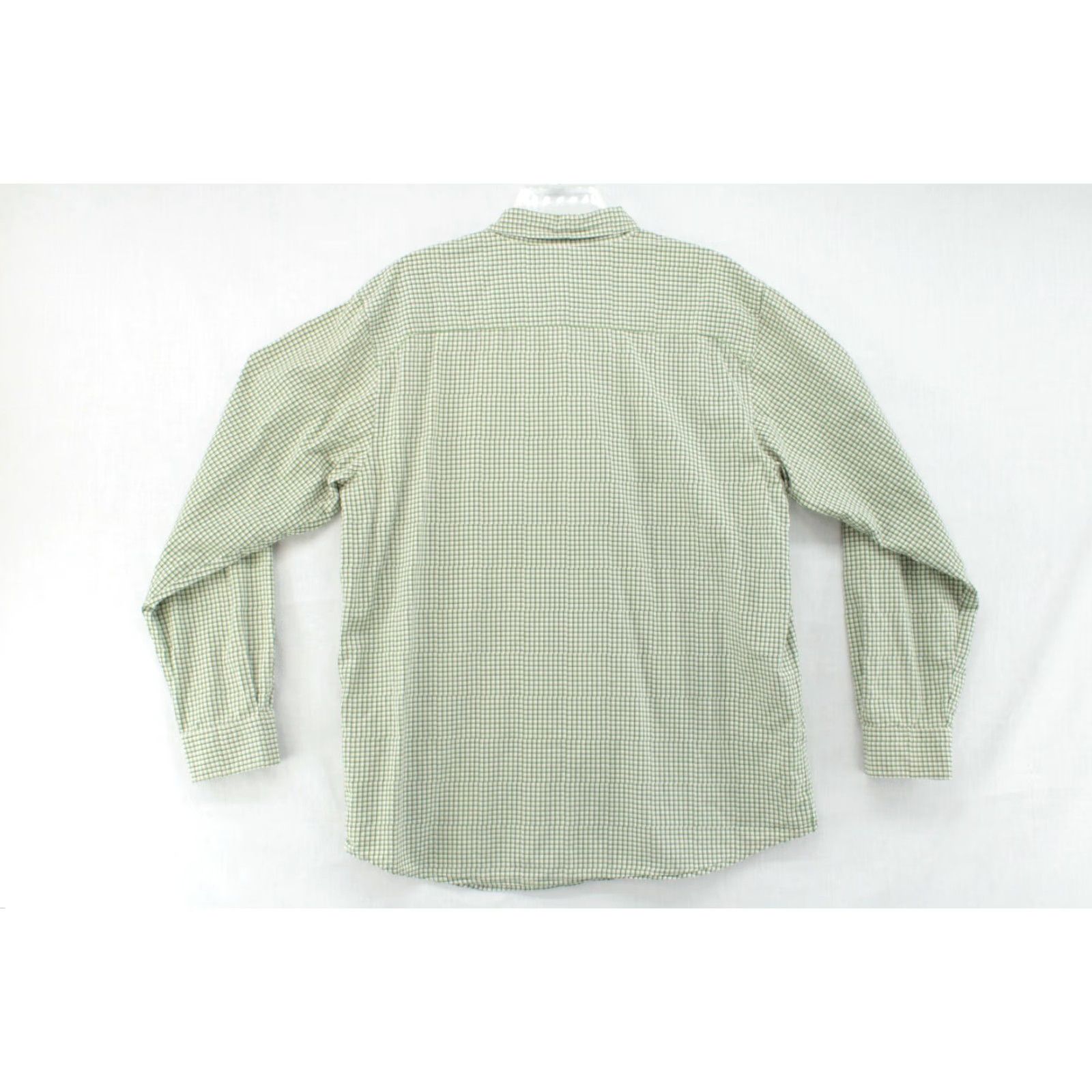 Vintage COLUMBIA Shirt Men's L Green Check Long Sleeve Button-Down Outdoor Fishing State: Men Size US L / EU 52-54 / 3 - 5 Thumbnail