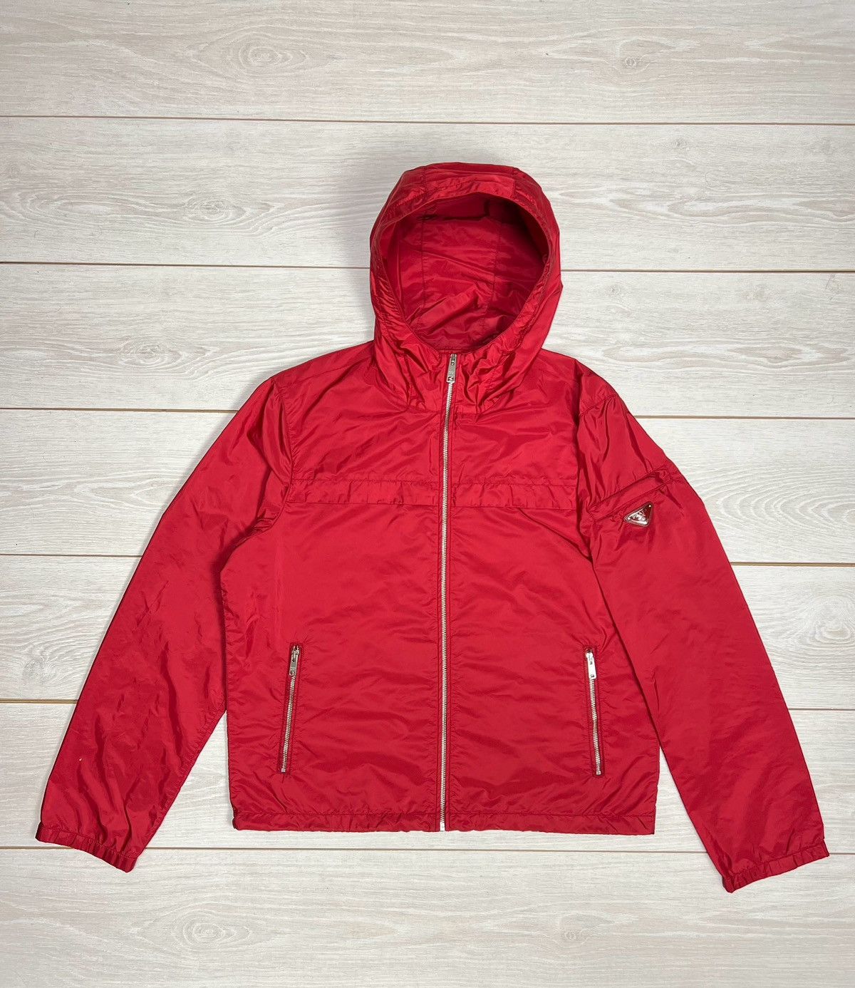Prada Prada SGA 466 Windbreaker Jacket Size US L / EU 52-54 / 3 - 9 Thumbnail