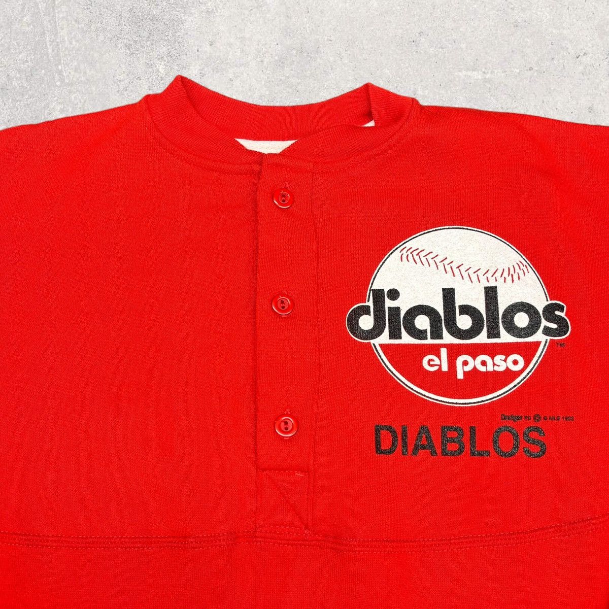 Vintage Vintage El Paso Diablos Sweatshirt Size US L / EU 52-54 / 3 - 2 Thumbnail