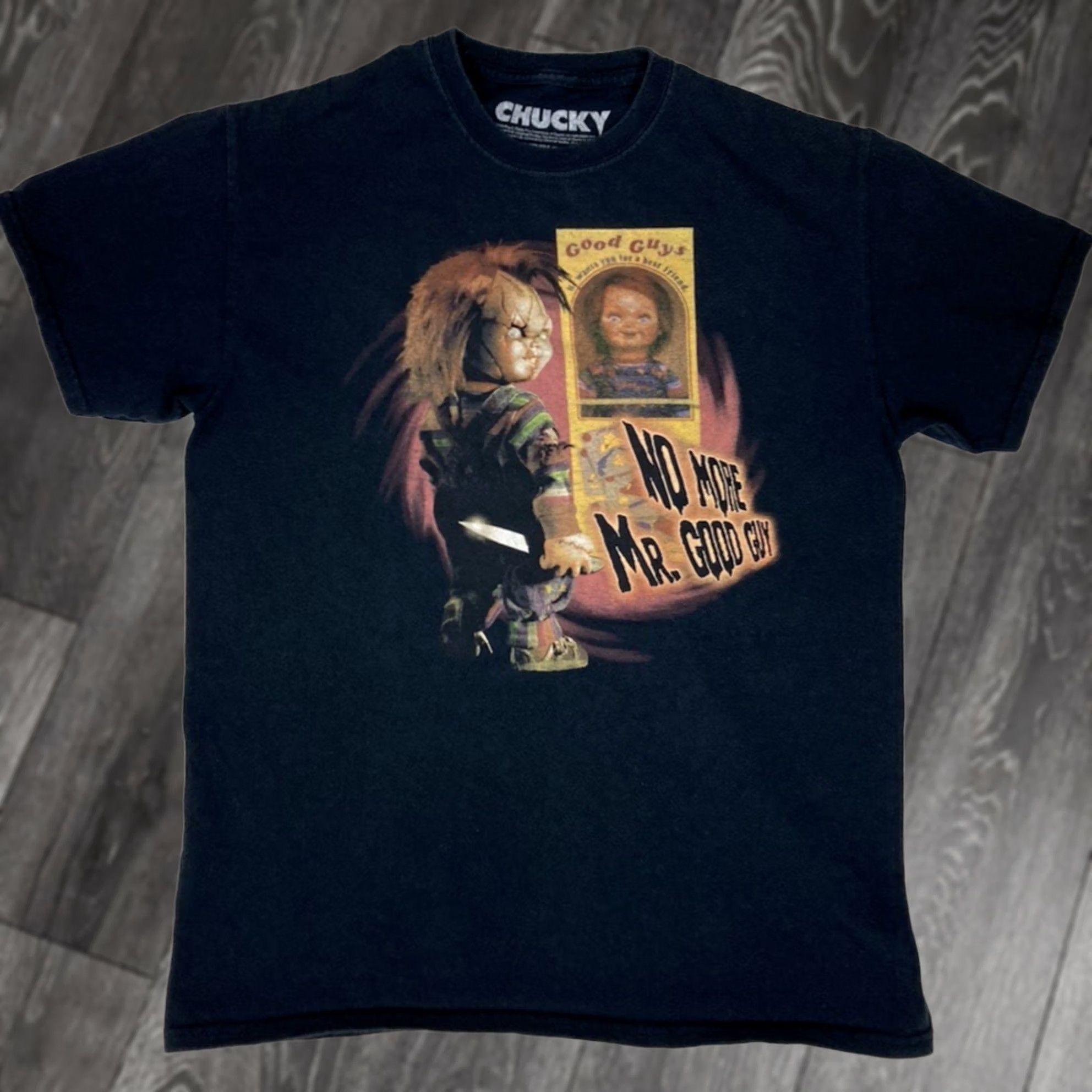 Ripple Junction Chucky No More Mr Good Guy Graphic T-shirt Men Medium Black Short Sleeve Movie Size US M / EU 48-50 / 2 - 1 Thumbnail
