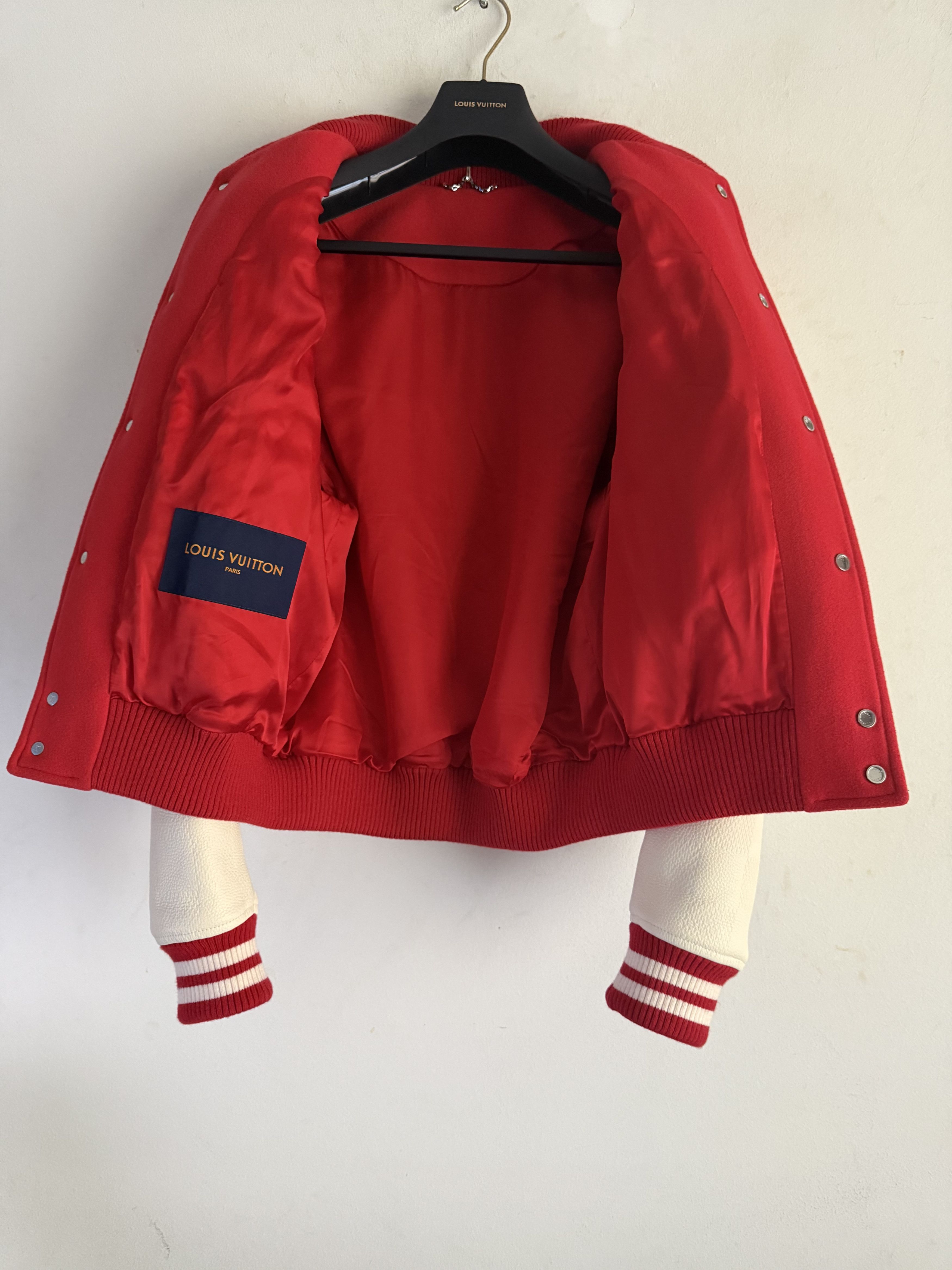 Louis Vuitton Runway SS '24 Mix Leather Varsity Blouson Size US M / EU 48-50 / 2 - 8 Thumbnail