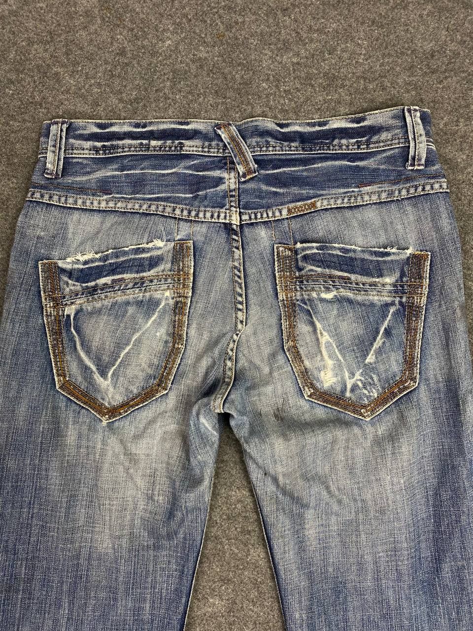 Takeo Kikuchi vintage takeo kikuchi japan distressed denim nice design Size US 34 / EU 50 - 3 Thumbnail