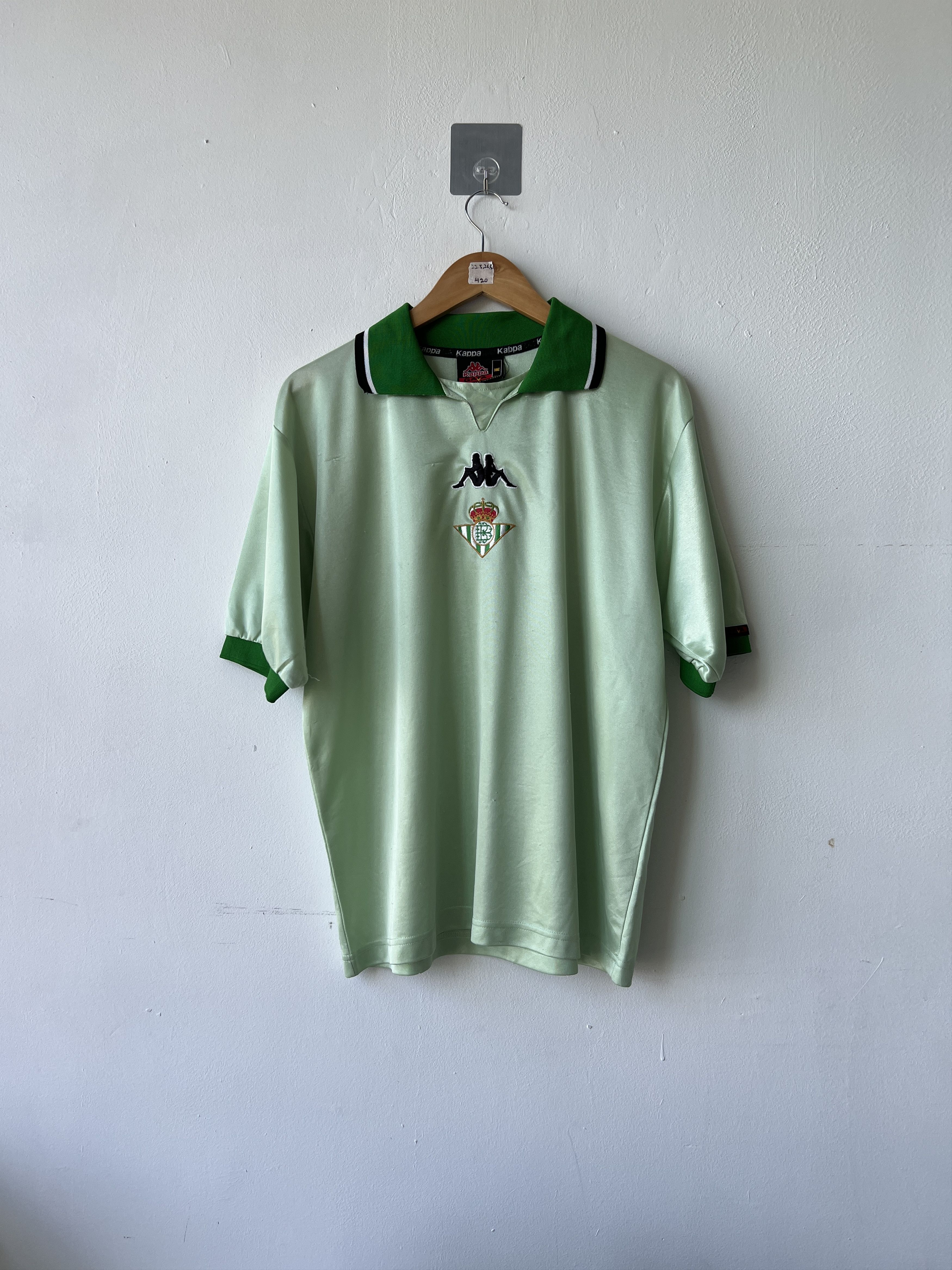 Kappa (M) Real Betis 1999-00 Away Kit Size US M / EU 48-50 / 2 - 1 Thumbnail