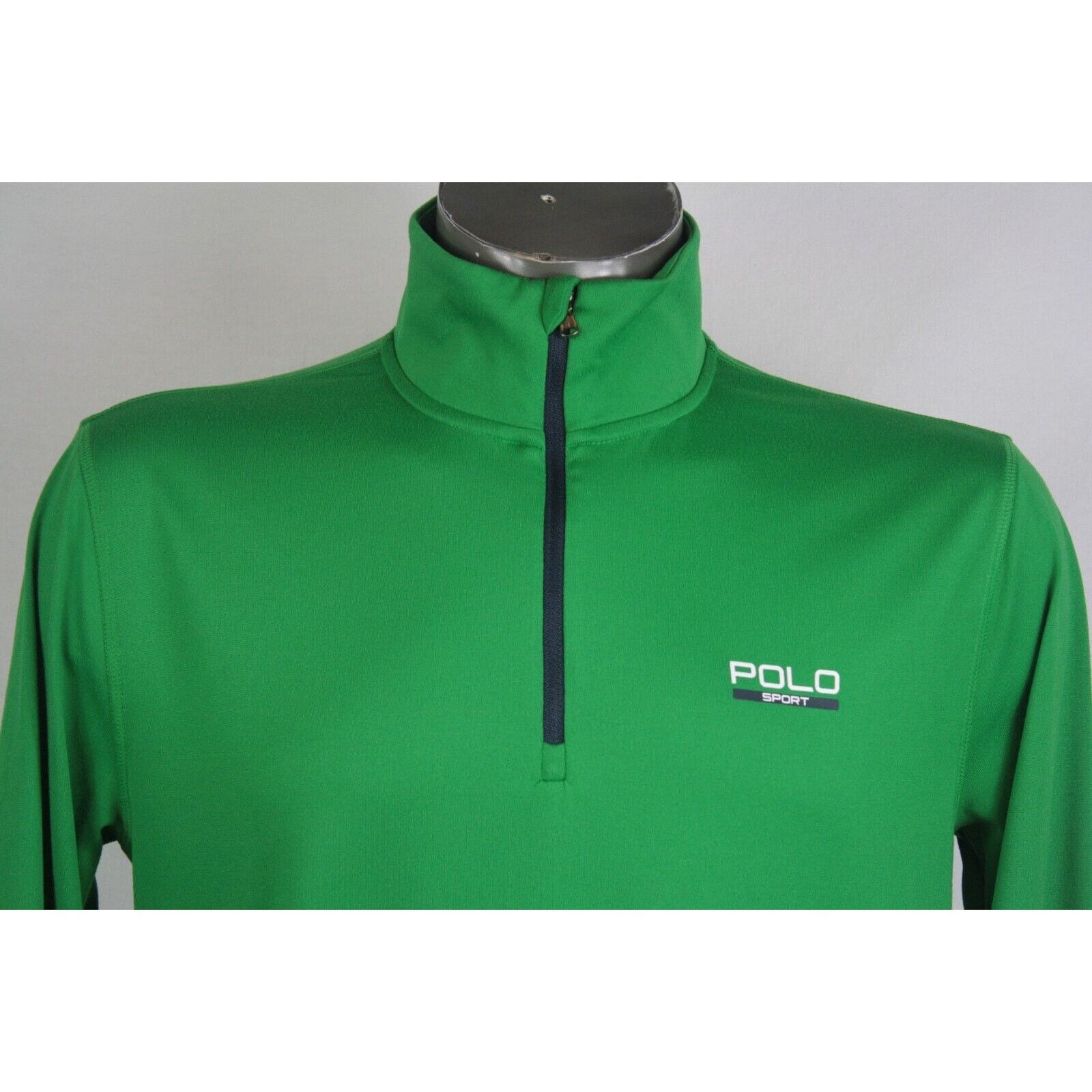 Ralph Lauren Polo Sport Ralph Lauren 1/4 Zip Pullover M Green Performance Size US M / EU 48-50 / 2 - 2 Thumbnail