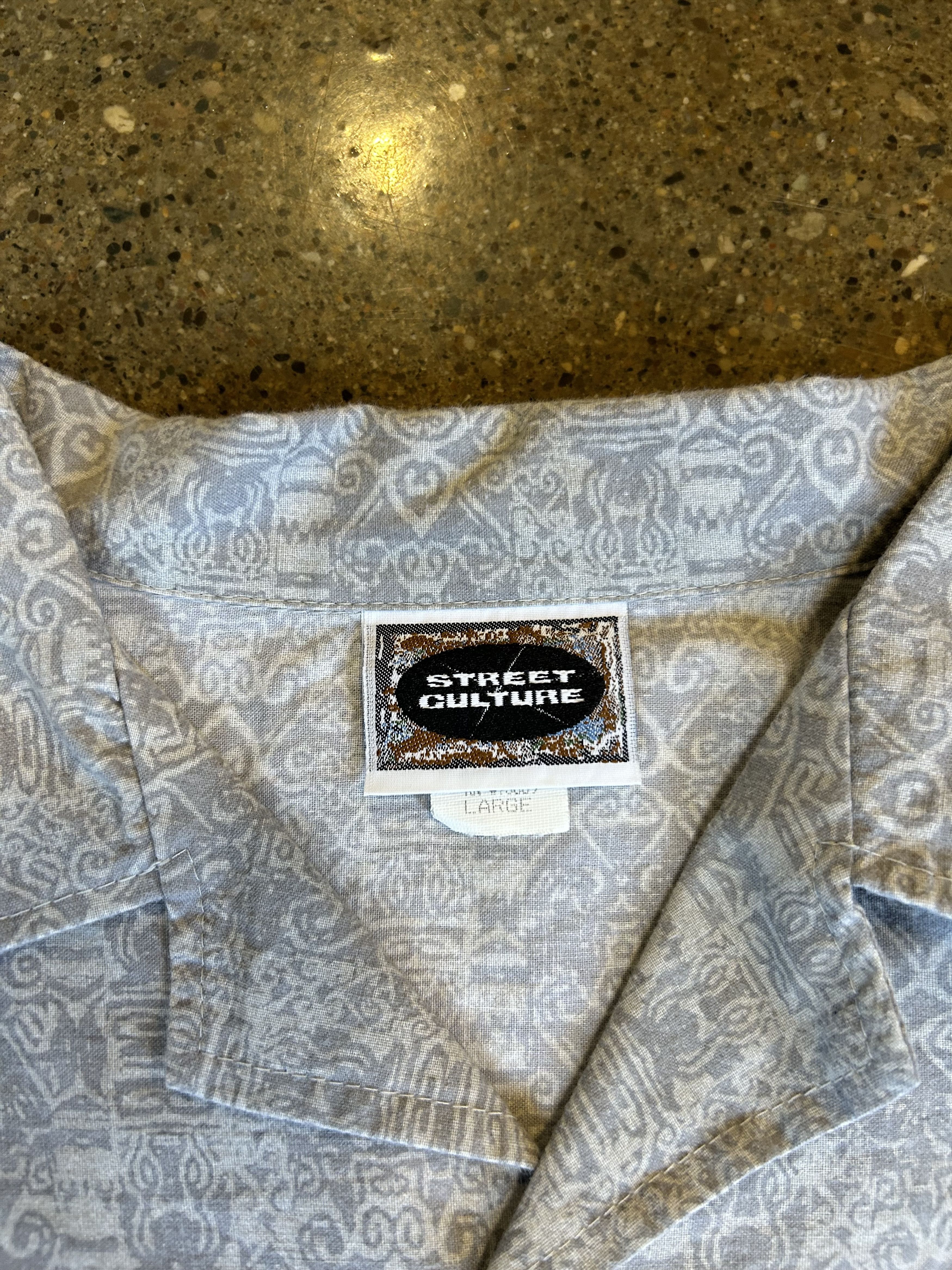 Vintage Y2K Street Culture Hawaiian Short Sleeve Button Up Shirt L Size US L / EU 52-54 / 3 - 3 Thumbnail