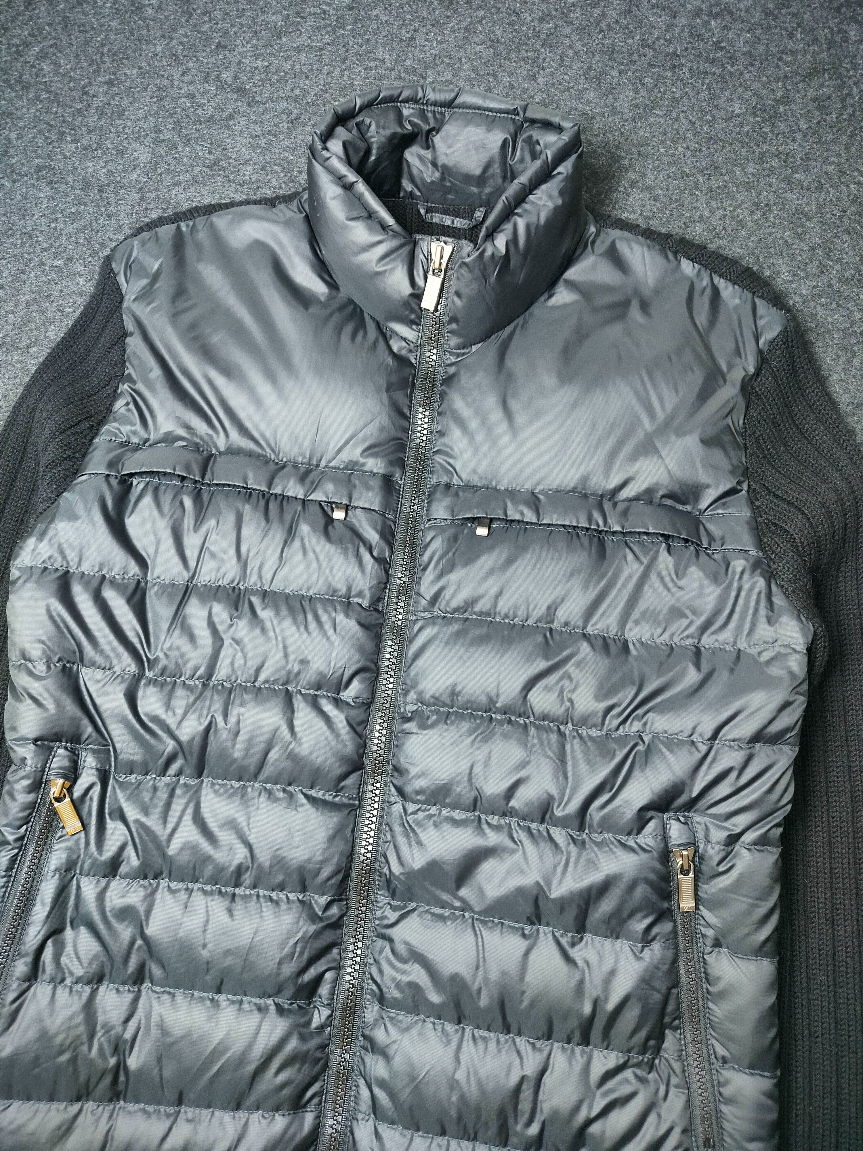Ermenegildo Zegna Zegna Sport Lana Wool Knit Goose Down Padded Jacket Size US XL / EU 56 / 4 - 3 Thumbnail