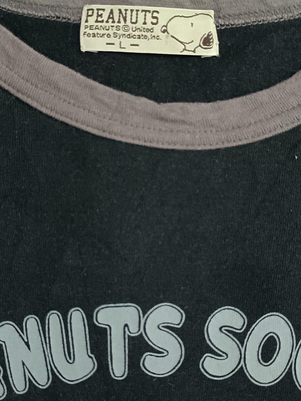 Japanese Brand Peanuts Soccer T Shirt Size US L / EU 52-54 / 3 - 3 Thumbnail