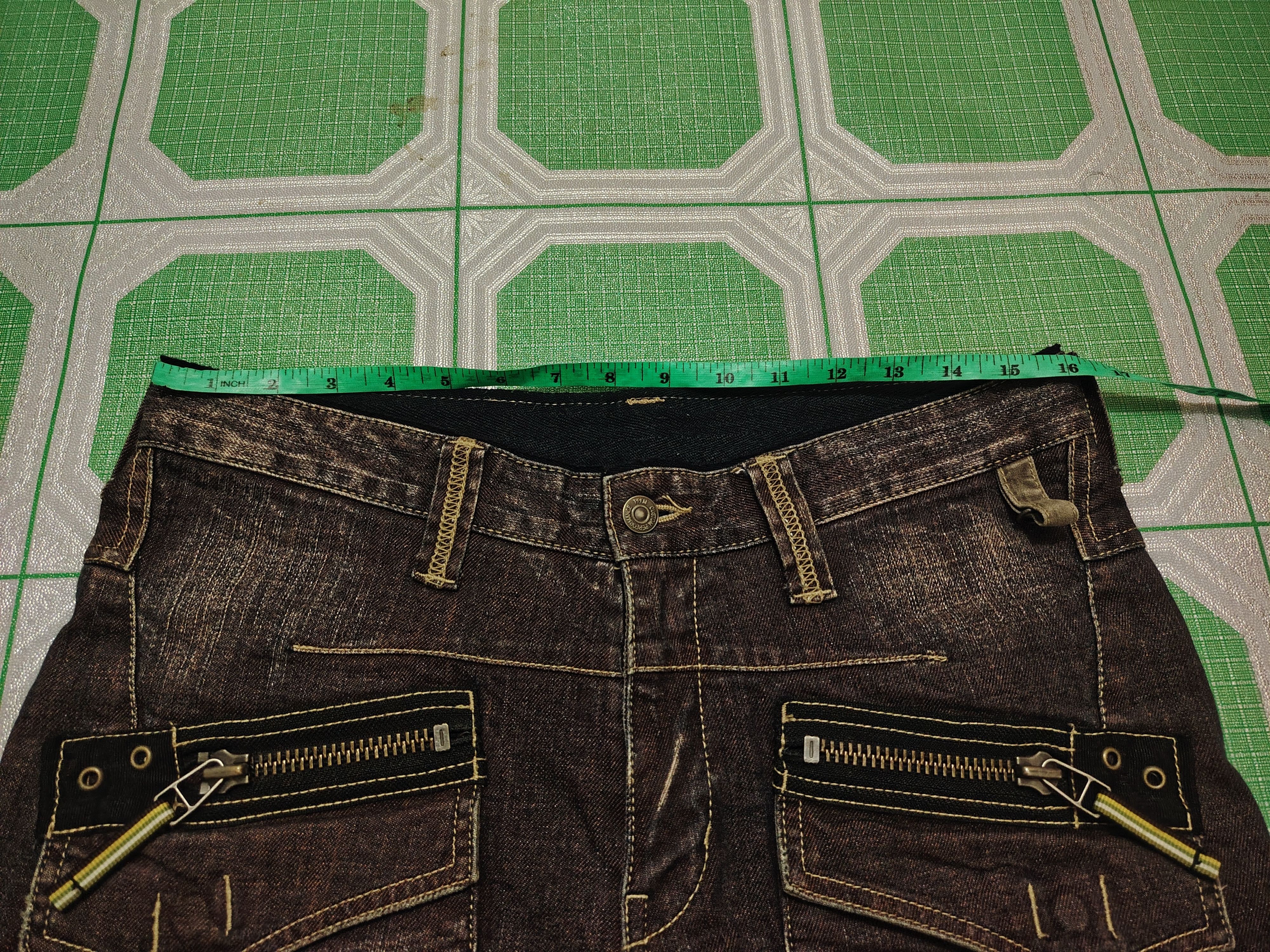 PPFM Japanese PPFM multi zipper bondage tactical jeans Size US 32 / EU 48 - 19 Thumbnail