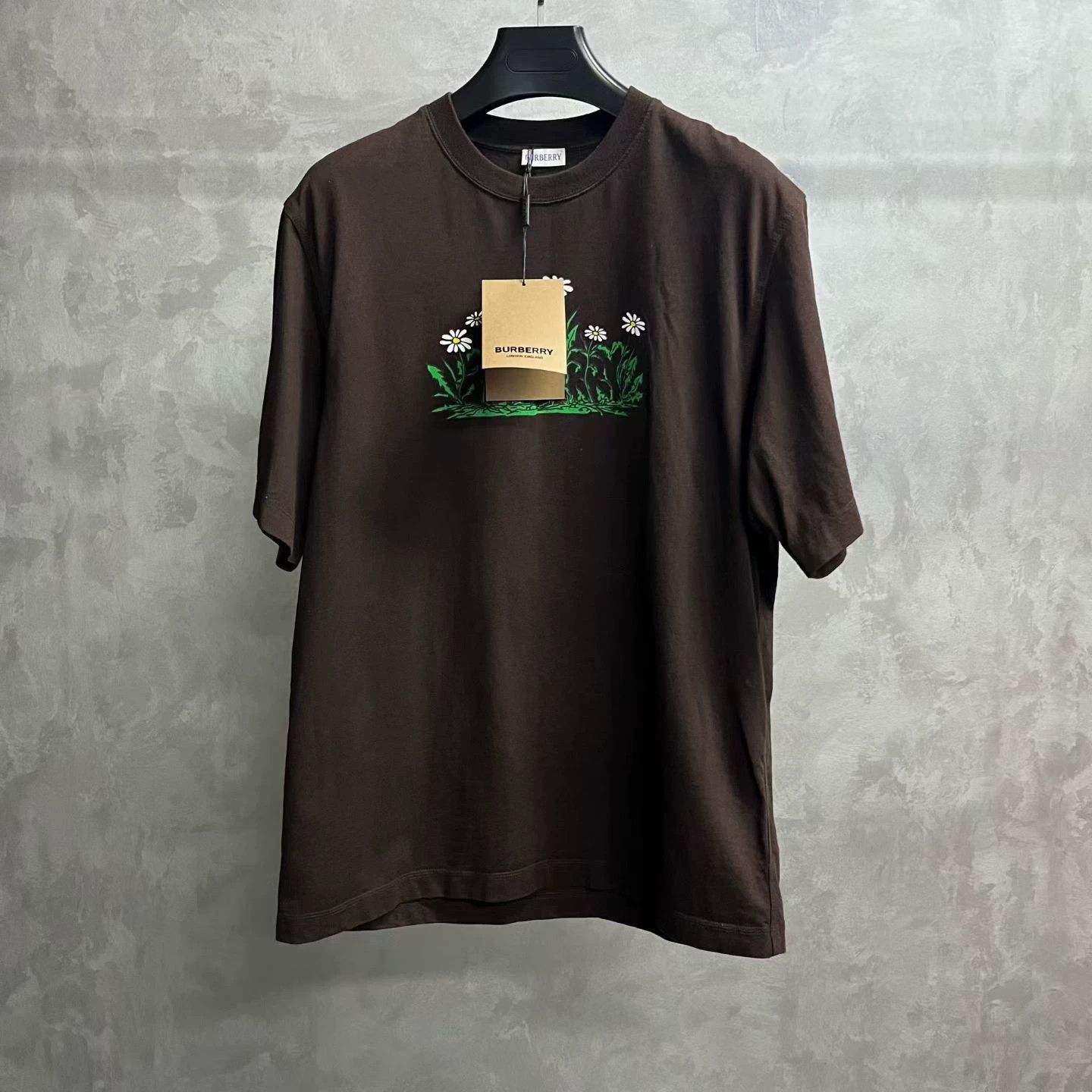 Burberry burberry brown logo short sleeve t-shirt Size US XL / EU 56 / 4 - 1 Thumbnail