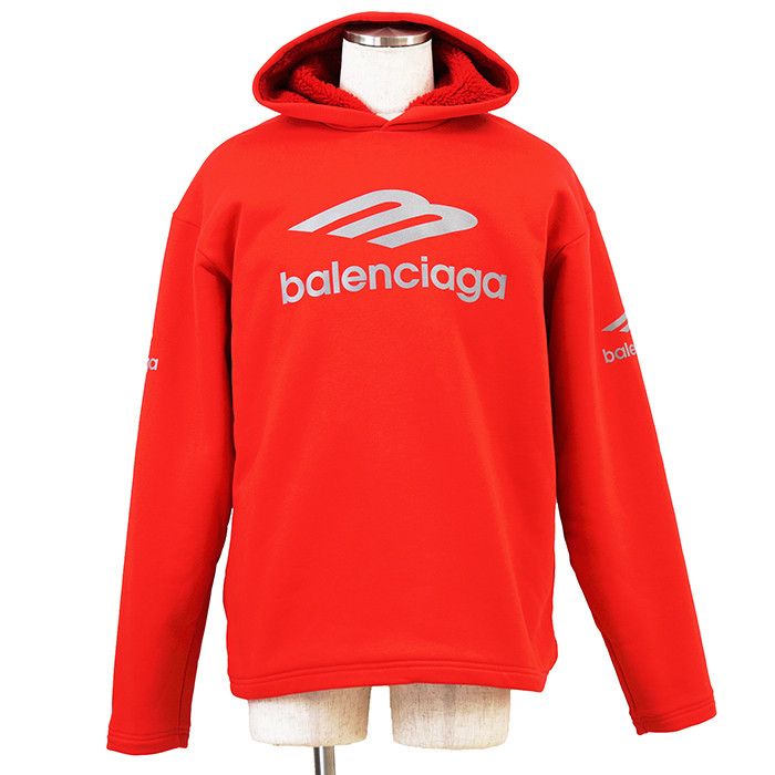 Balenciaga Balenciaga Balenciaga Cotton Hoodie Textile Sweatshirts & Hoodies DUTY FREE for USA Size ONE SIZE - 1 Thumbnail
