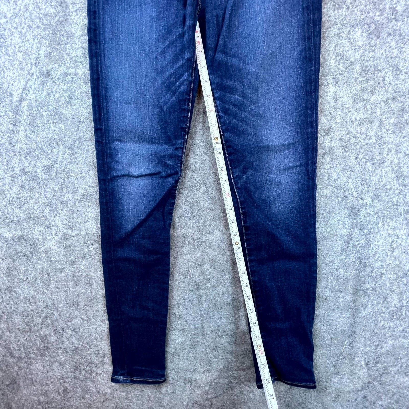 Hudson Hudson Jeans Womens 27 Blue Ciara High Rise Super Skinny Size 27" / US 4 / IT 40 - 7 Thumbnail