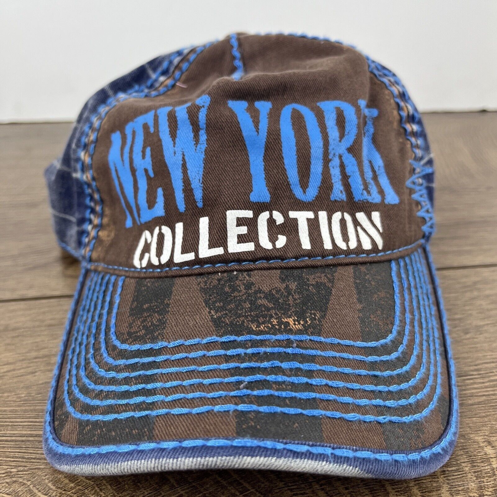 Robin Ruth New York Collection Hat Robin Ruth Tan Brown Adjustable Adul Size ONE SIZE - 6 Thumbnail