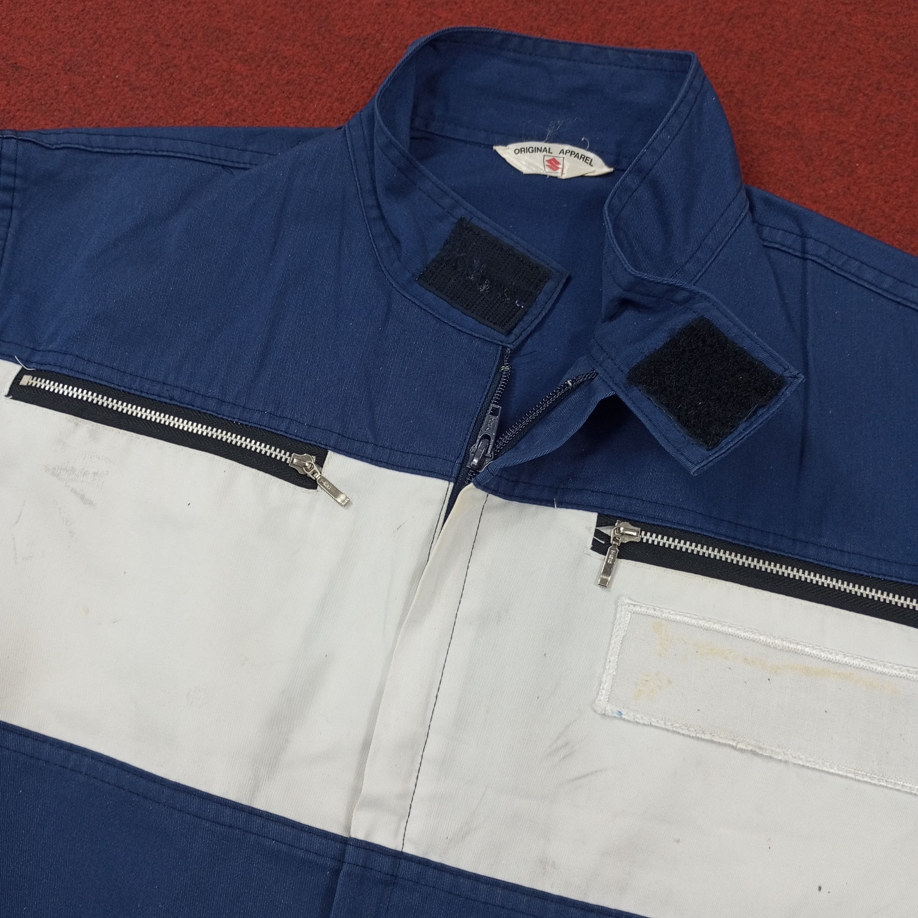 Japanese Brand × Vintage Team Suzuki Racing Workwear Style Coverall Jacket Size US M / EU 48-50 / 2 - 10 Thumbnail