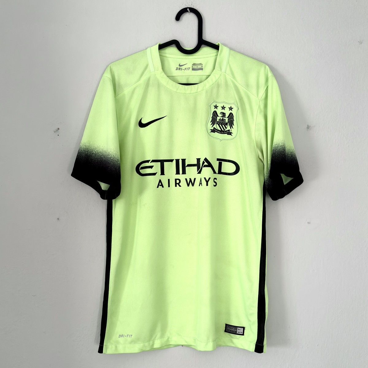 Nike 2015 2016 Manchester City Nike Sterling Soccer Jersey Third Size US S / EU 44-46 / 1 - 3 Thumbnail
