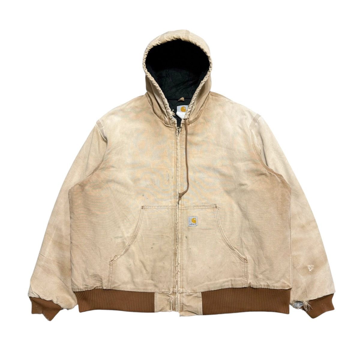Carhartt Vintage Carhatt Duck Canvas Hooded Worker Jacket Size US XXL / EU 58 / 5 - 1 Thumbnail