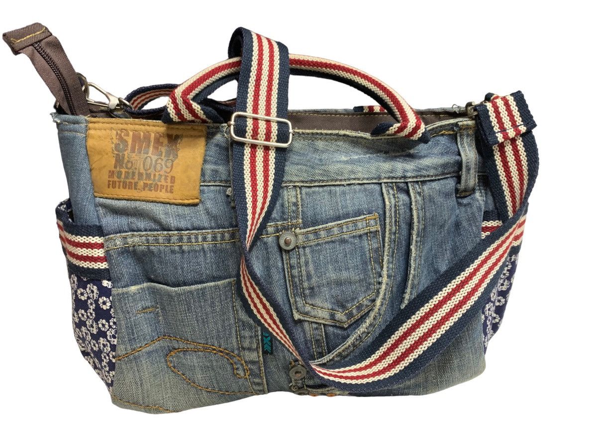 Handmade Handmade Denim blue bag Size ONE SIZE - 3 Thumbnail