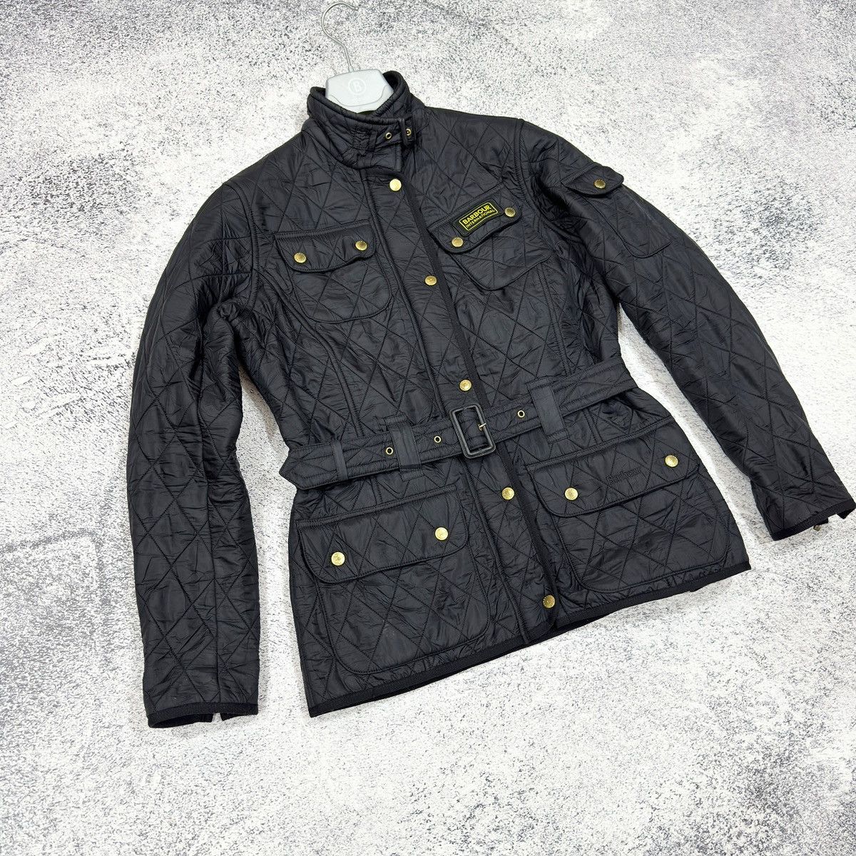 Barbour × Designer Barbour International Quilted Jacket M size 38 US8 Size M / US 6-8 / IT 42-44 - 2 Thumbnail