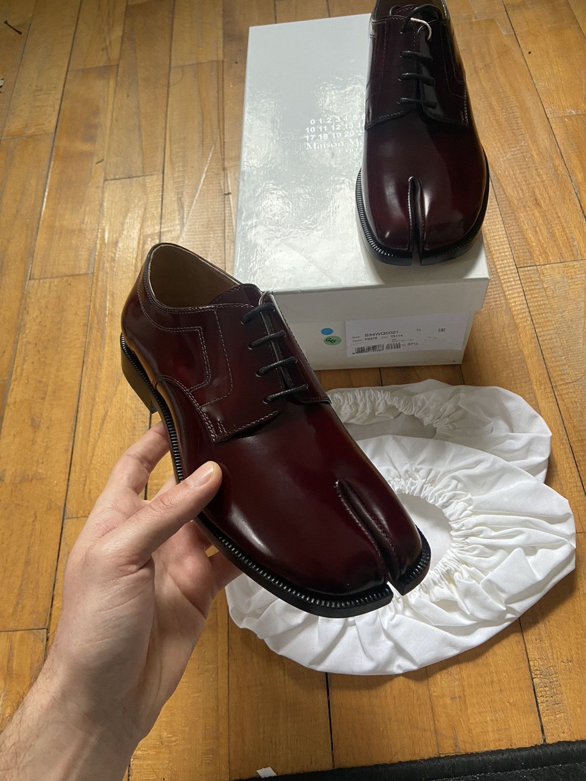 Maison Margiela Maison Margiela Tabi Lace Shoes - 37.5 Size US 6.5 / IT 36.5 - 1 Thumbnail