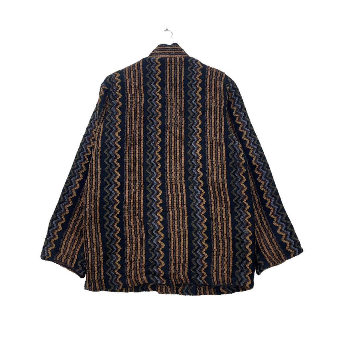 Autumn Cashmere × Blue Blue Japan × Designer Japanese Brand Dual Pocket Inspired Issey Miyake Style Size M / US 6-8 / IT 42-44 - 3 Thumbnail