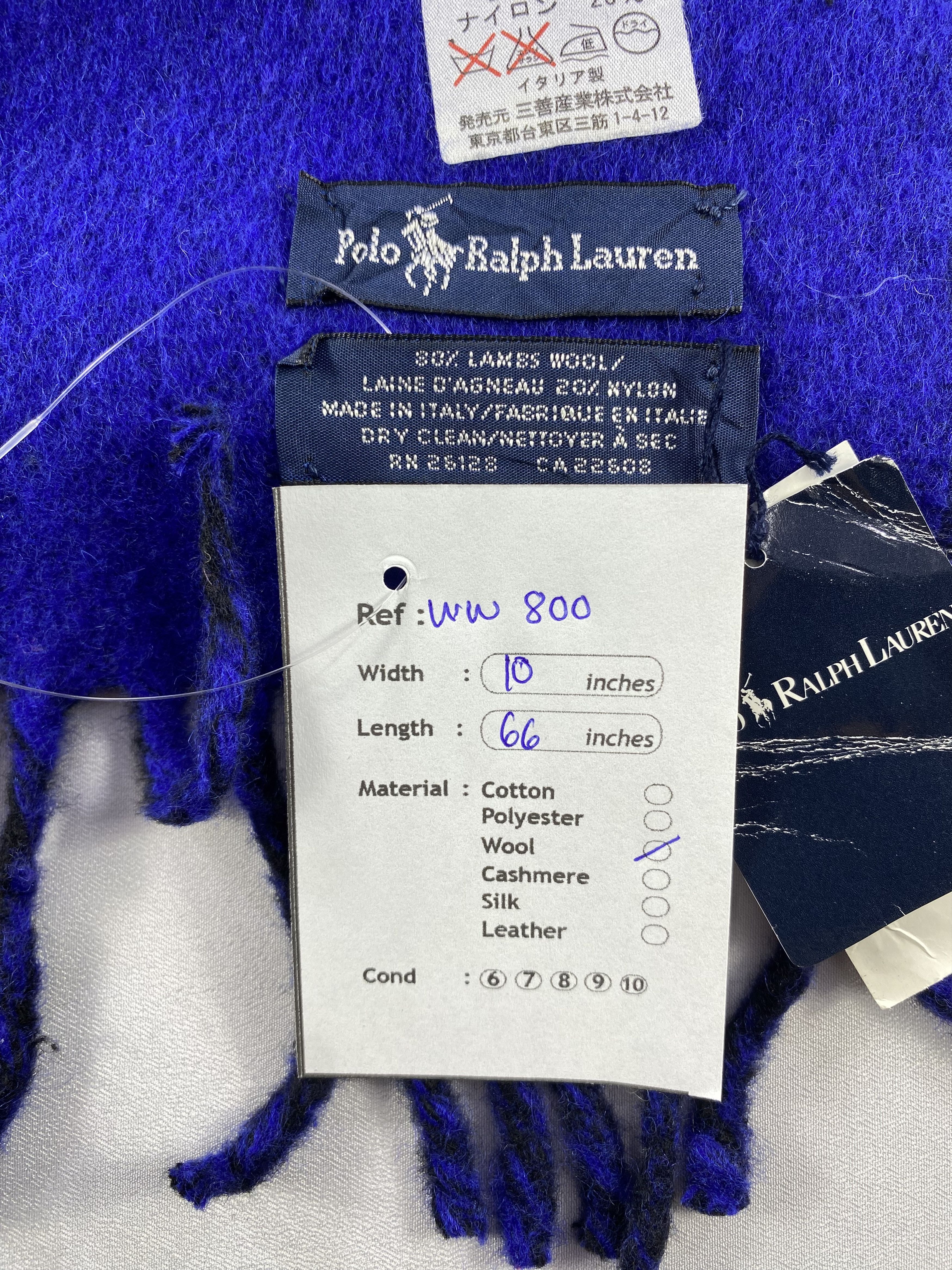 Polo Ralph Lauren NWT Polo Ralph Lauren Scarf / Muffler / Neckwear Size ONE SIZE - 7 Thumbnail