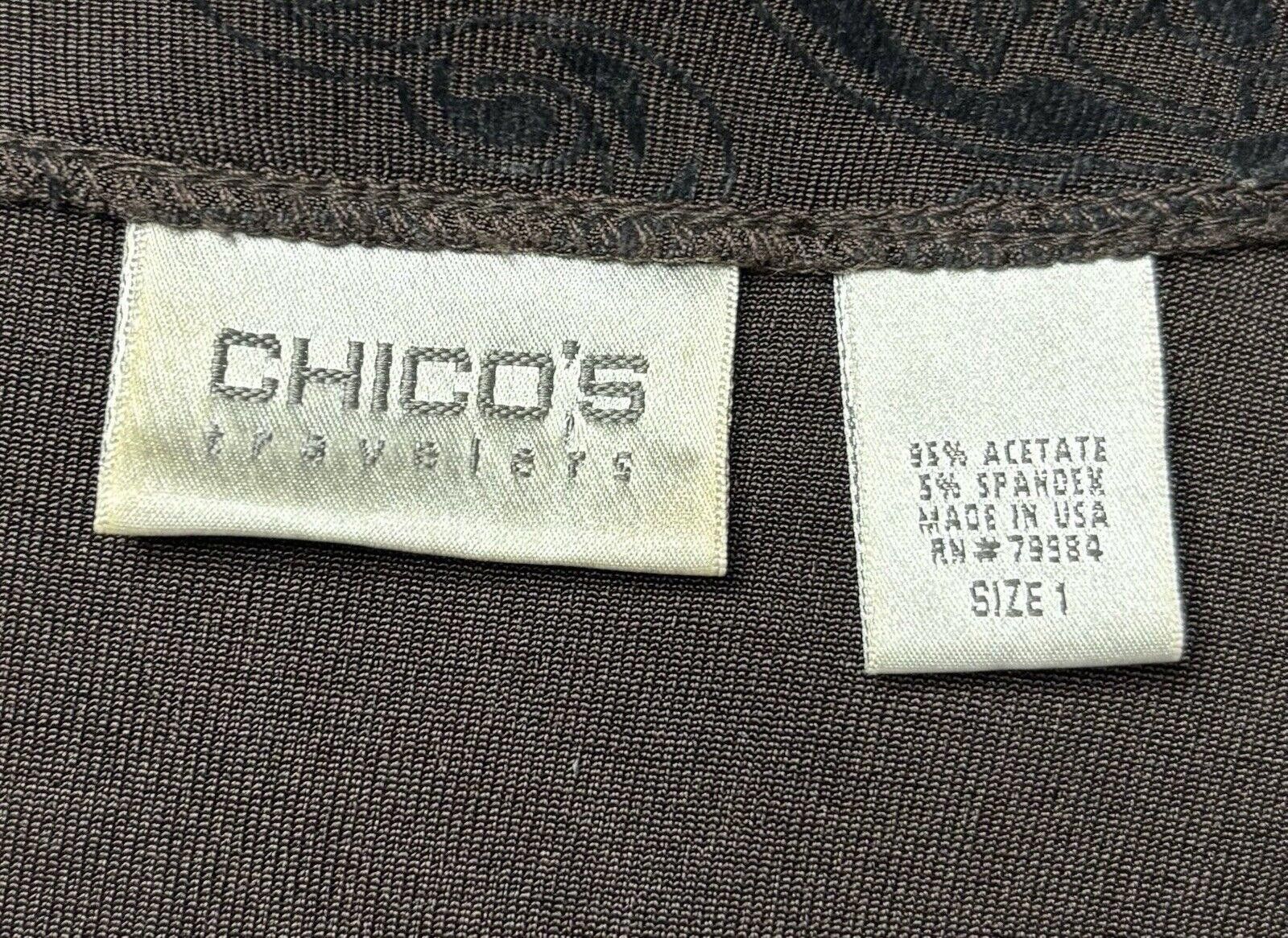Chicos Chicos Design Cardigan Sweater Women's Size 1 Stretch USA Size M / US 6-8 / IT 42-44 - 2 Thumbnail