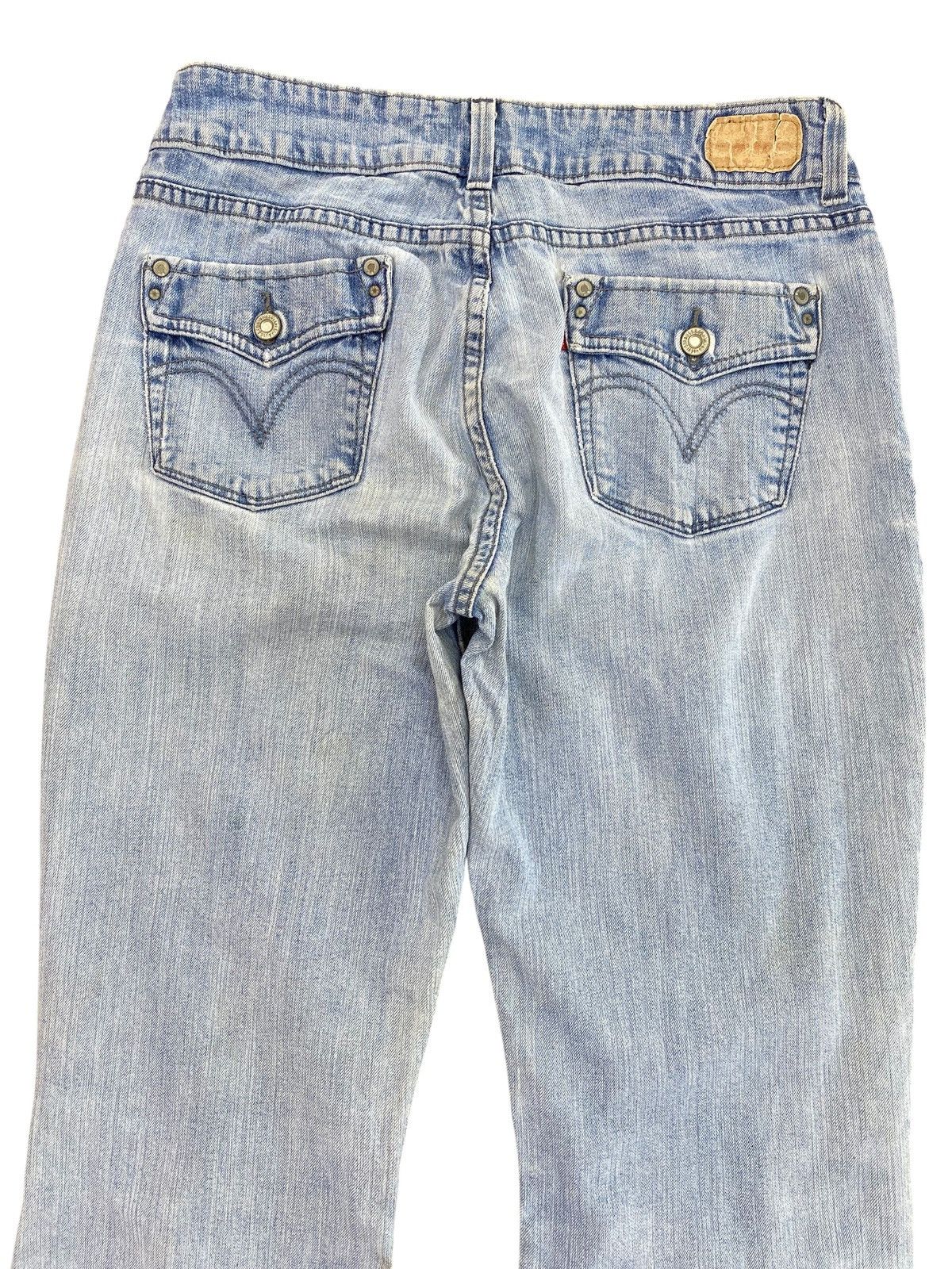 Levi's Vintage YTK Levi’s Hairy Leg Flare Soft Jeans Size US 31 - 4 Thumbnail