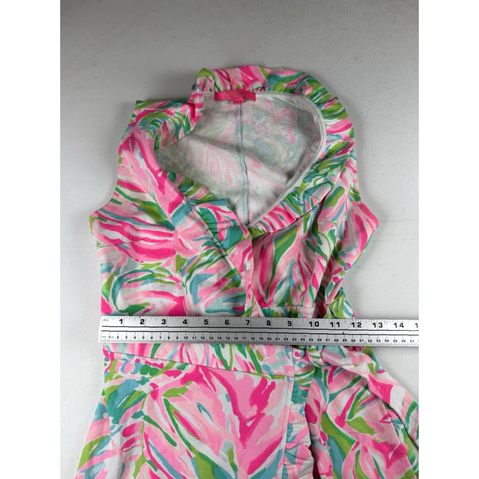 Lilly Pulitzer Lilly Pulitzer Wrap Dress Womens XS Multicolor Floral Spring Summer See photos Size XS / US 0-2 / IT 36-38 - 4 Thumbnail