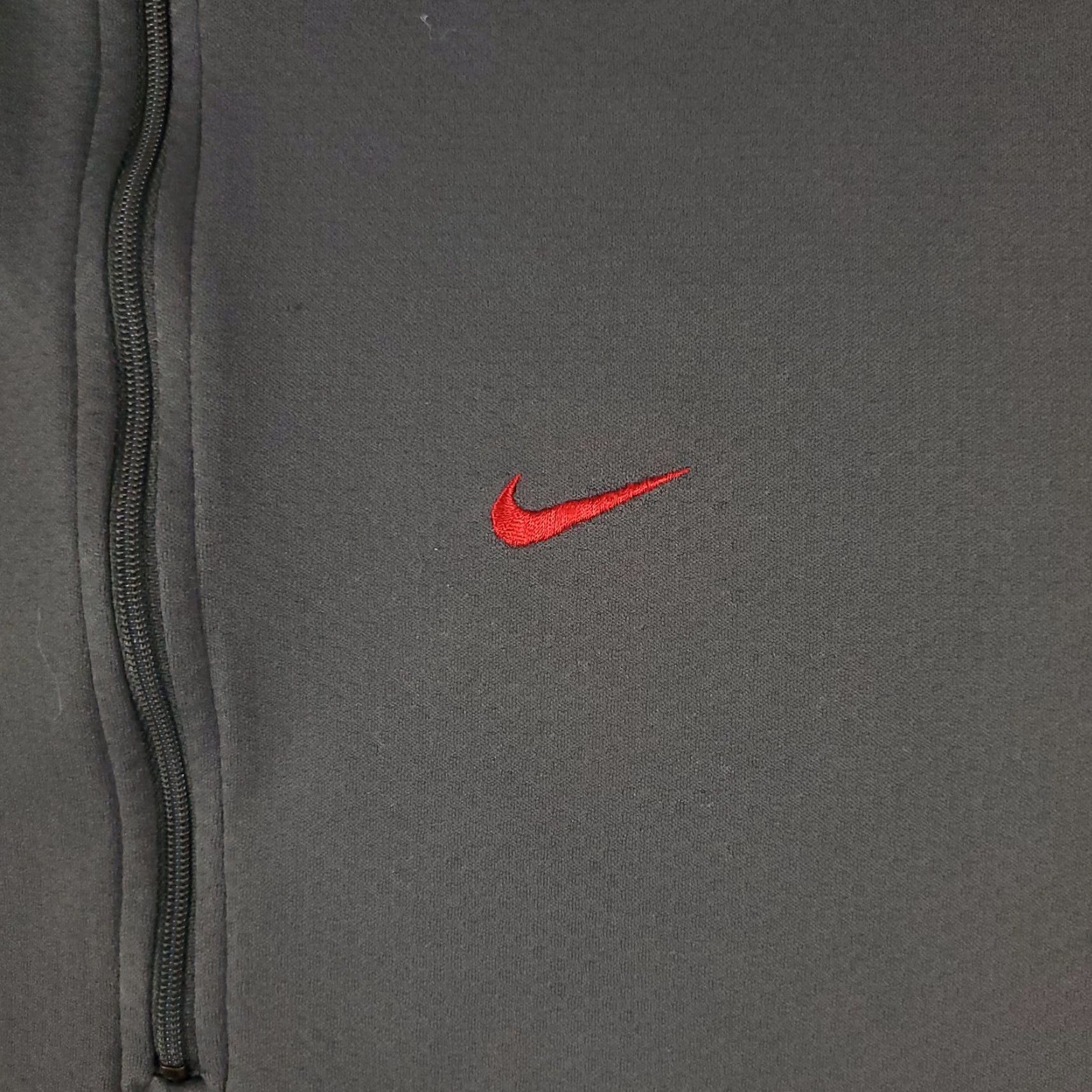 Nike VINTAGE Nike Sweatshirt Pullover 1/4 Zip Mens Large Brown Logo Modern Active Sports Size US XXL / EU 58 / 5 - 2 Thumbnail