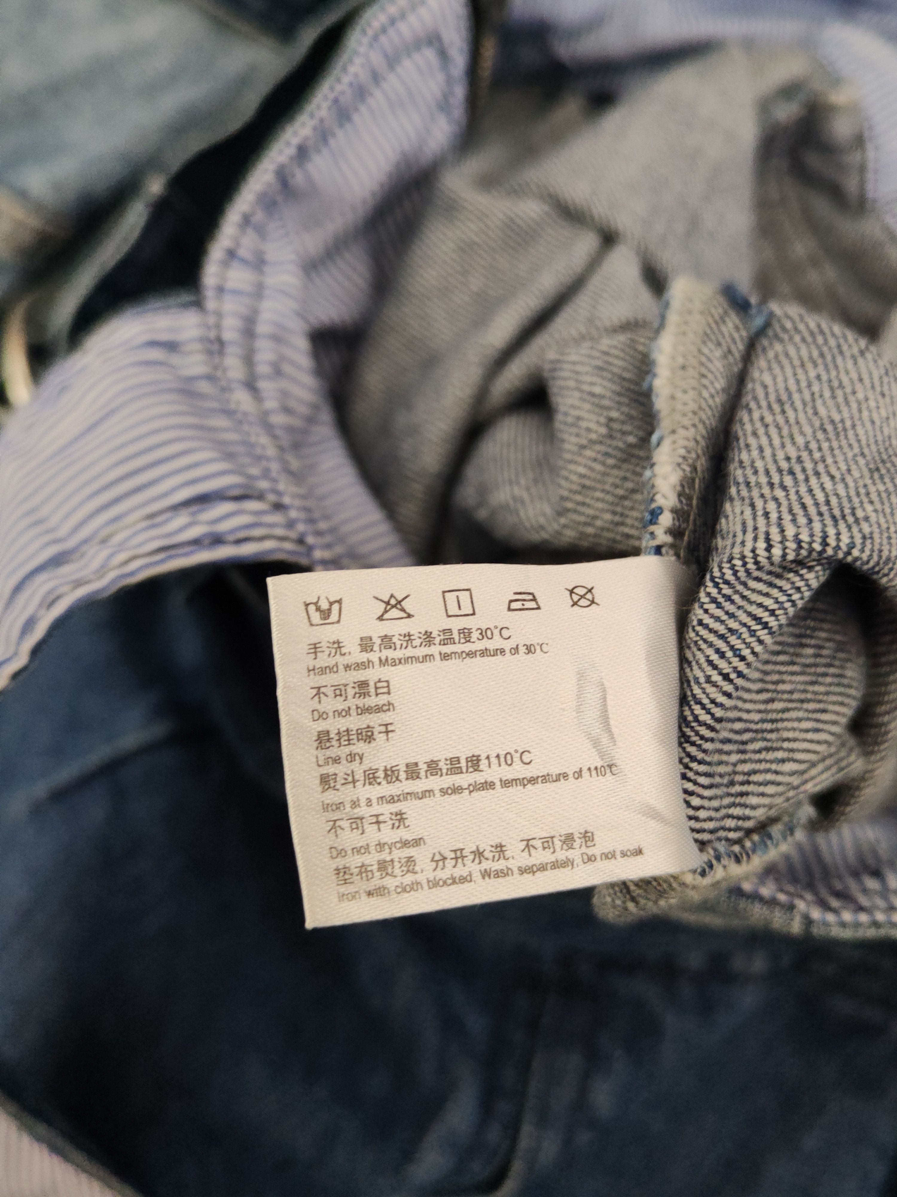 Japanese Brand × Vintage Etam Weekend Blue Denim vintage Skirt Jumpsuits Size 28" / US 6 / IT 42 - 11 Thumbnail