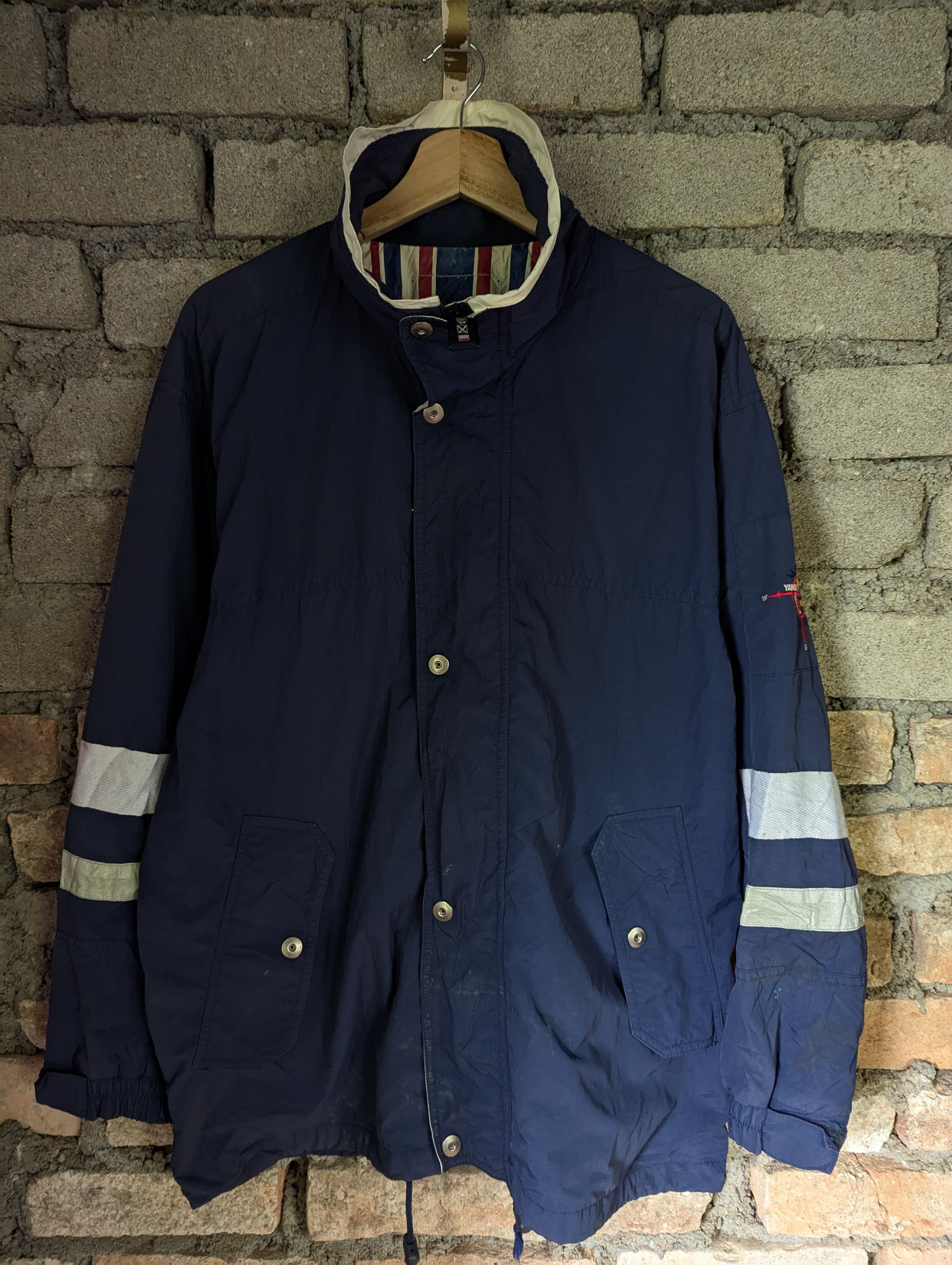 Japanese Brand YAMAHA MARINE FULL ZIPPER JACKET Size US M / EU 48-50 / 2 - 3 Thumbnail