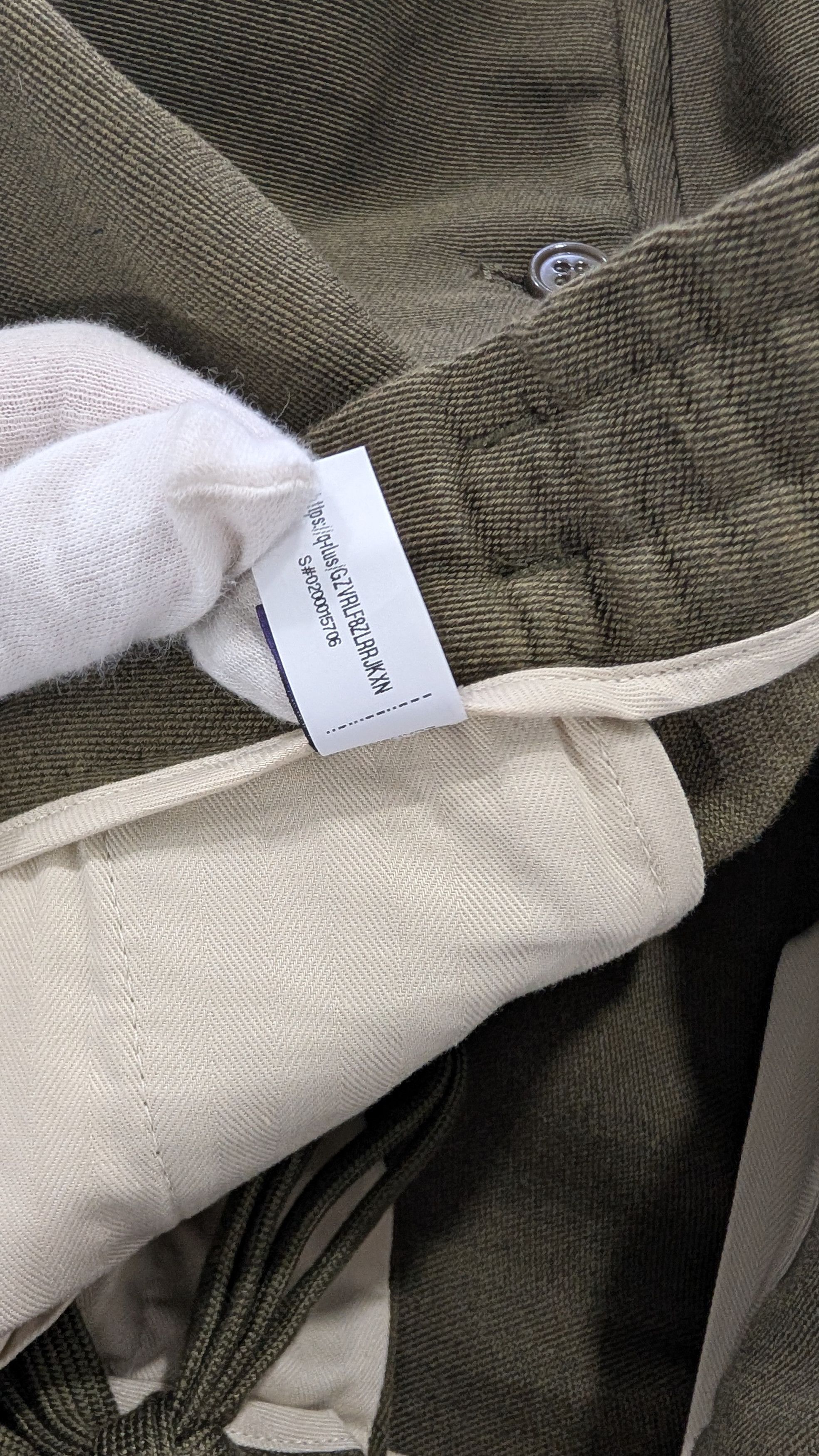 Ralph Lauren Purple Label Ralph Lauren Purple Label Davis Dress Trousers 38 Olive Size US 38 / EU 54 - 13 Thumbnail