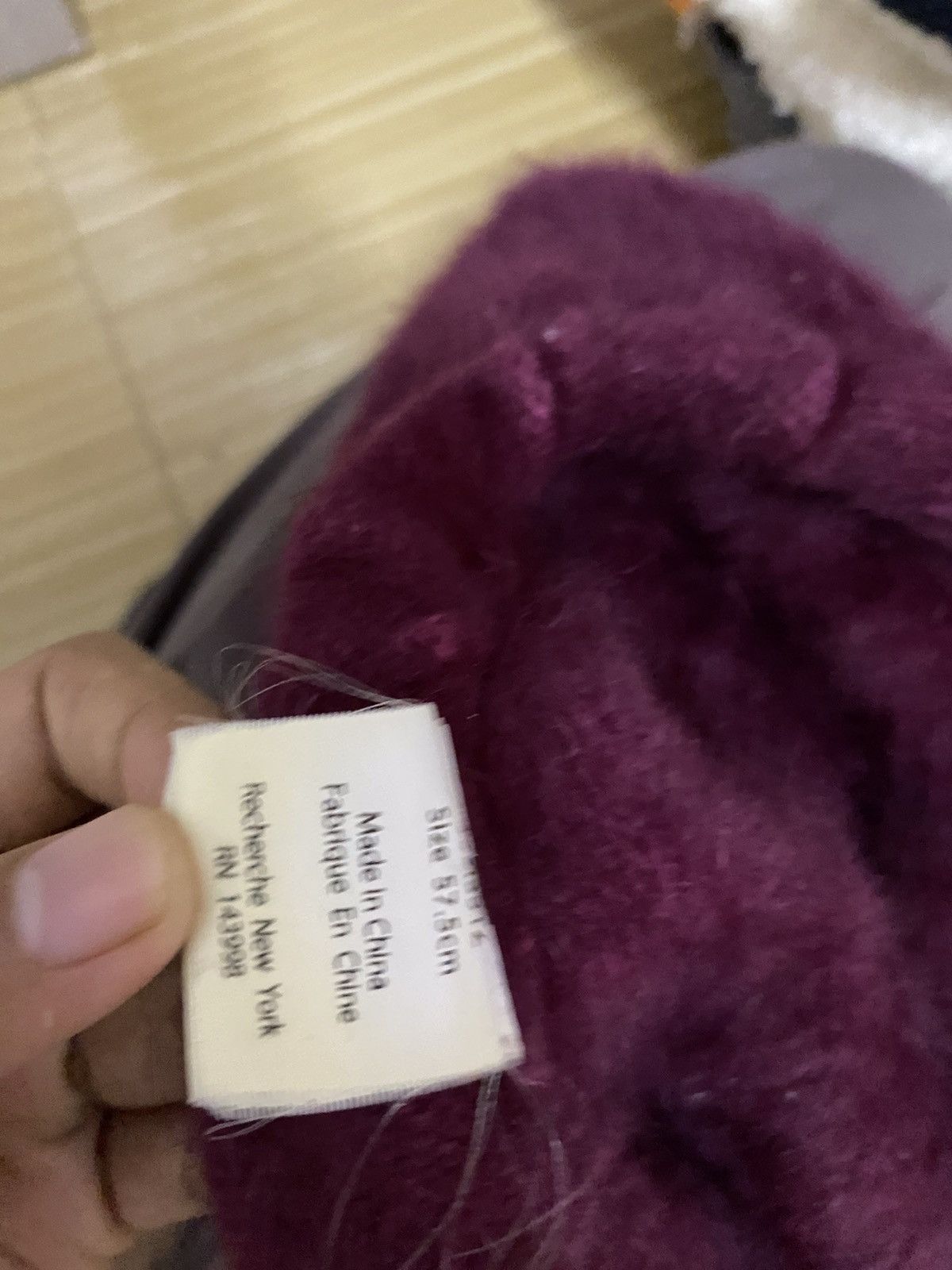 Japanese Brand × Vintage Japanese Brand Plain Beanie Hat Size ONE SIZE - 7 Thumbnail