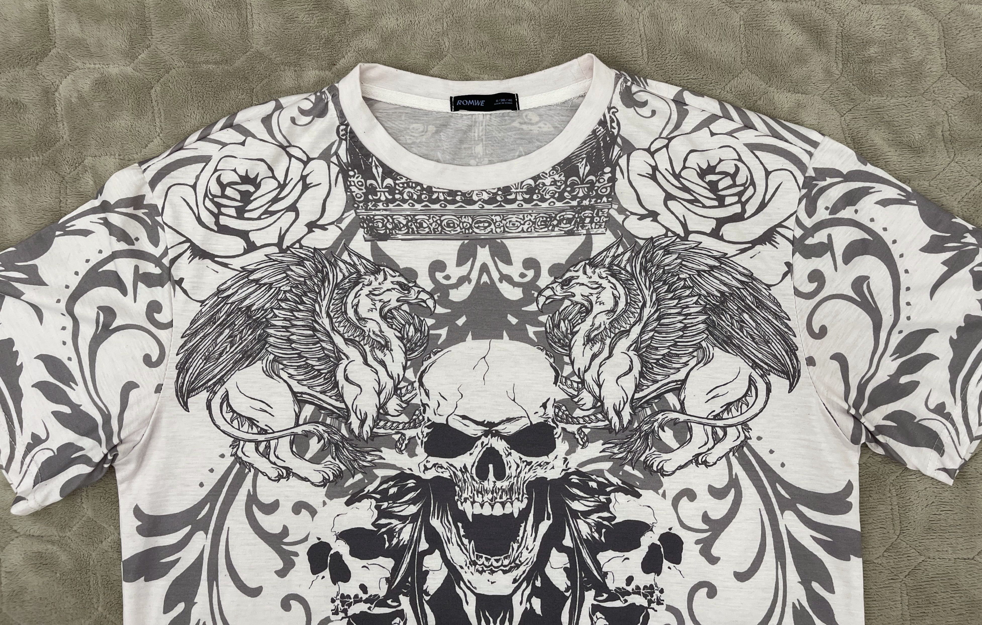 Vintage Vintage Skull T-Shirt Size US S / EU 44-46 / 1 - 4 Thumbnail
