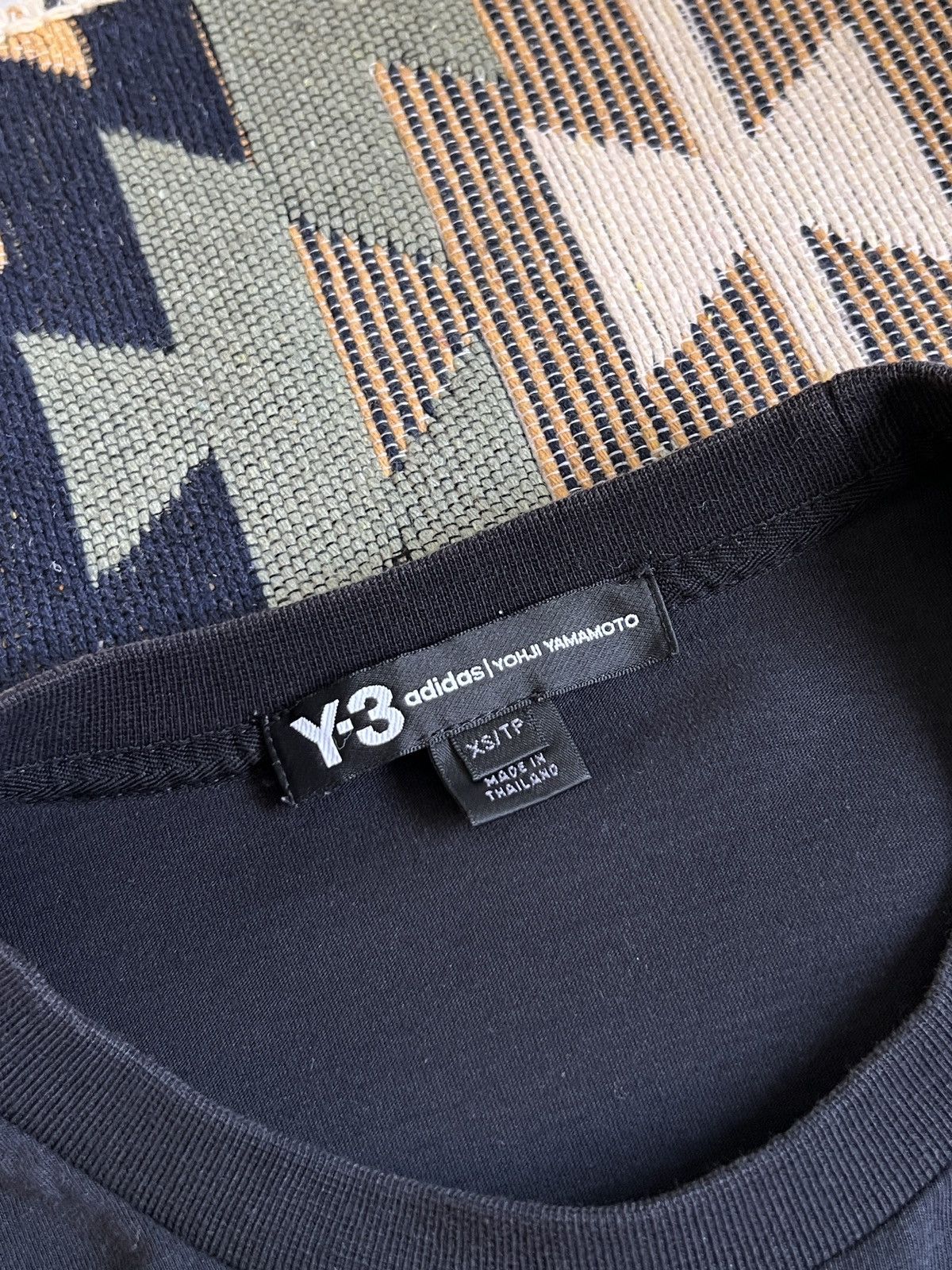 Yohji Yamamoto Y-3 x Adidas Yohji Yamamoto T-shirt Size US S / EU 44-46 / 1 - 8 Thumbnail