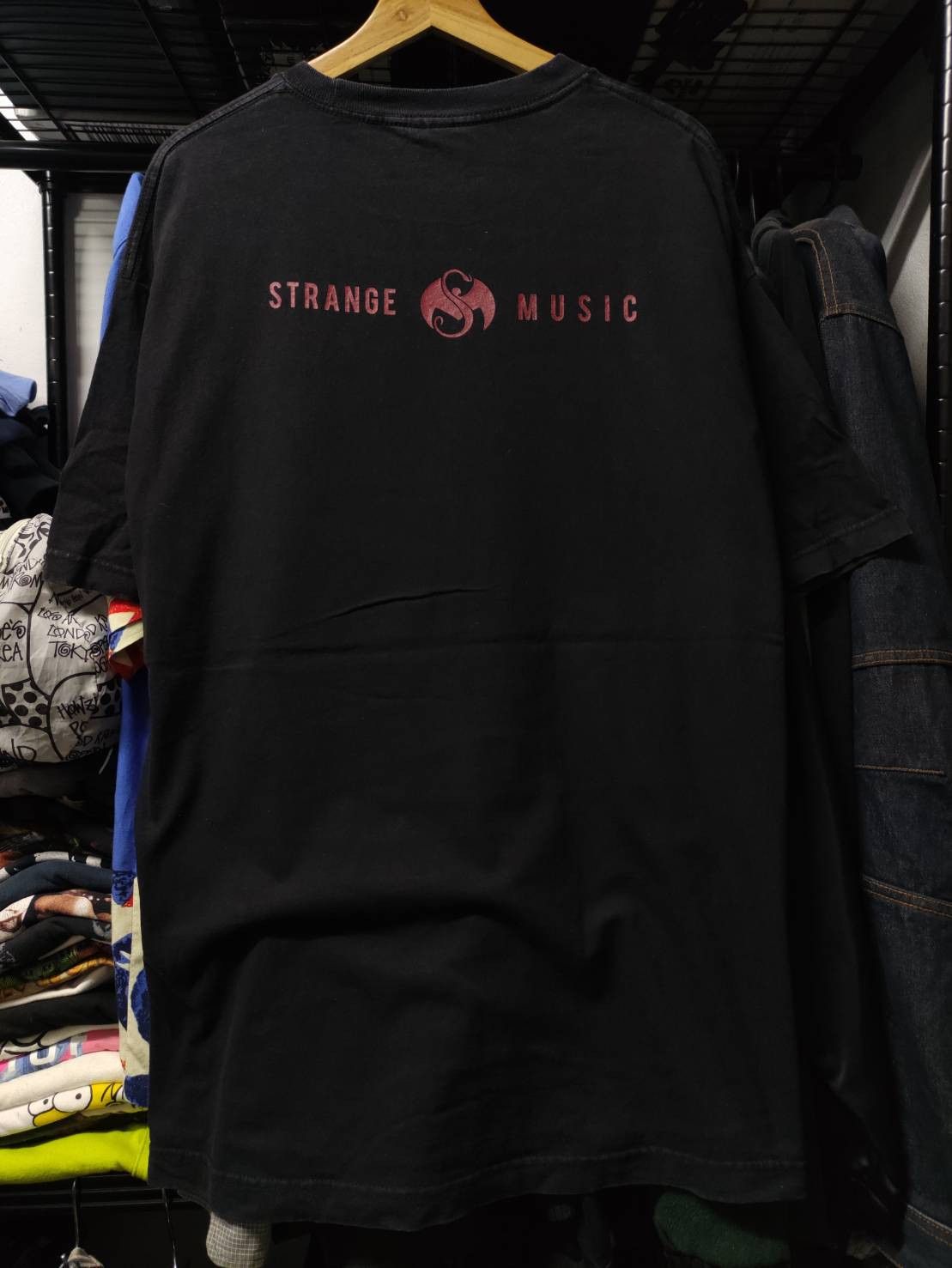 Rap Tees Vtg 00's Tech N9ne Strange Music Promo T-Shirt Size US XL / EU 56 / 4 - 2 Thumbnail