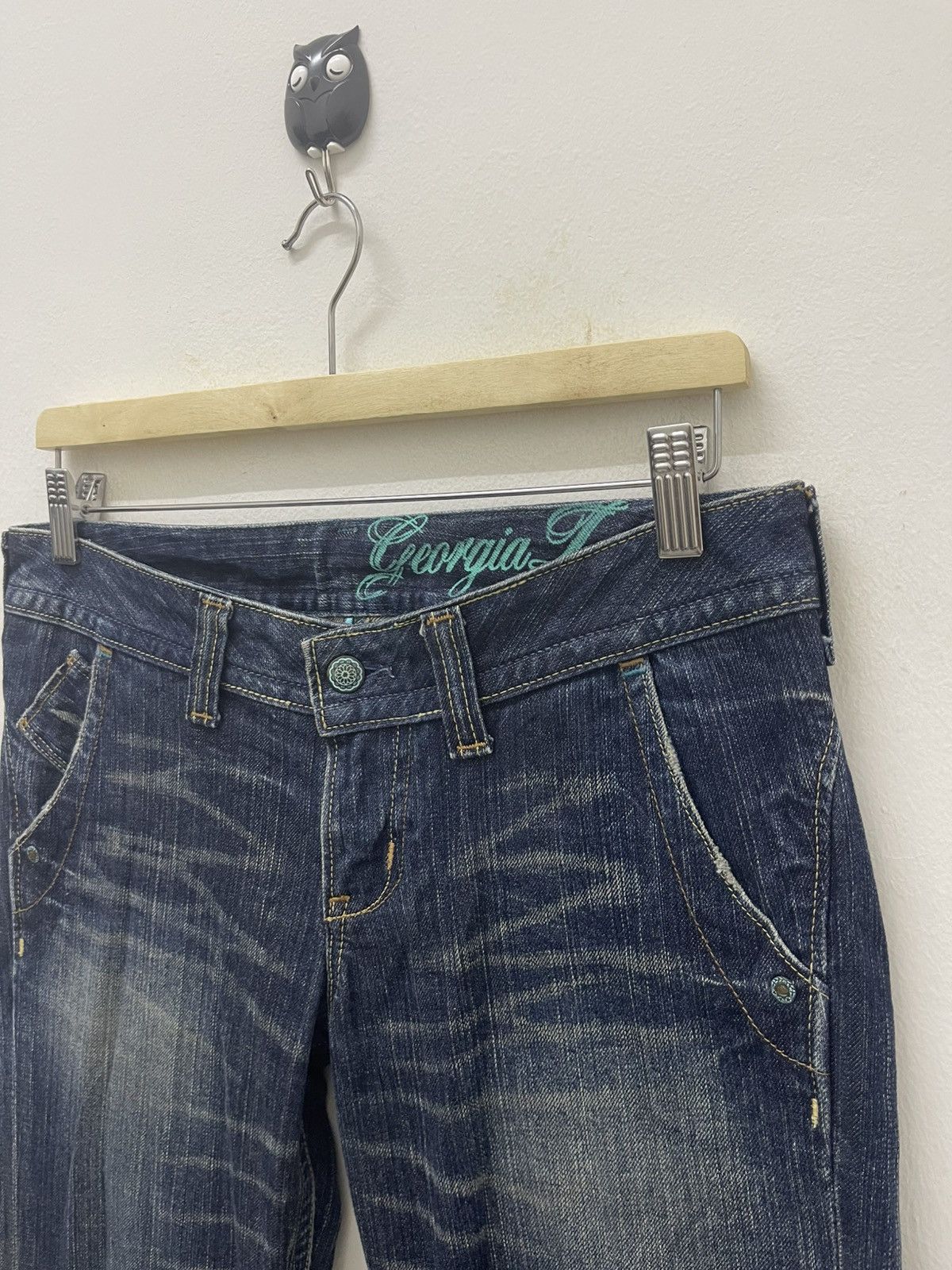 Japanese Brand Rare GEORGIA LOVE Flare ifsixwasnine hysteric lgb style Size US 32 / EU 48 - 10 Thumbnail