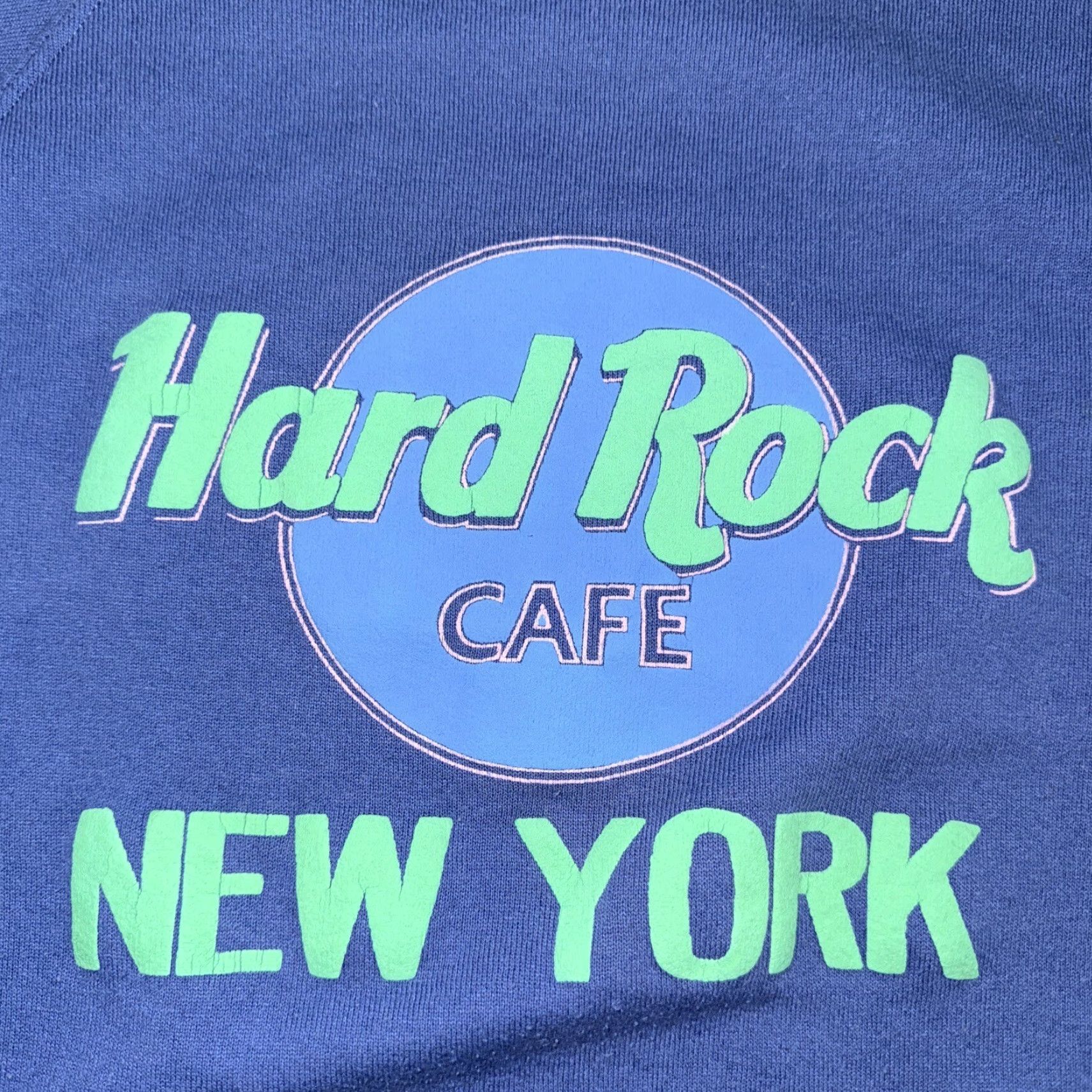 Vintage VINTAGE Hard Rock Cafe Crewneck Sweatshirt Purple Large Mens USA 22.5x28 L Size US L / EU 52-54 / 3 - 2 Thumbnail